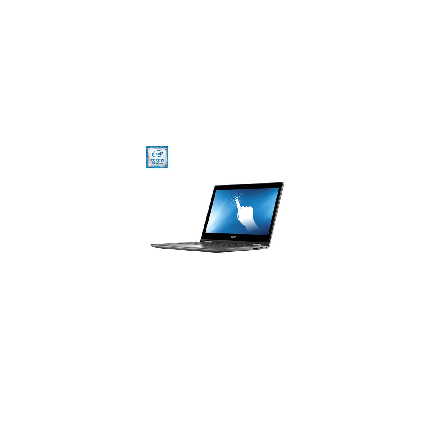 Refurbished (Excellent) -Dell Inspiron 13.3" 2-in-1 Laptop -Theoretical Grey (Intel i5-8250U/1TB HDD/8GB RAM) -Eng