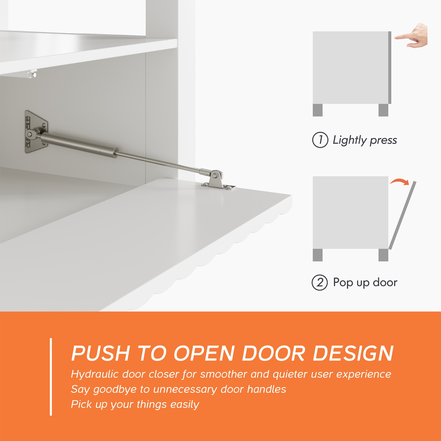 WAMPAT – Meuble pour téléviseur avec foyer pour téléviseur de 75 po avec éclairage DEL bleu/jaune, console de téléviseur moderne, centre de