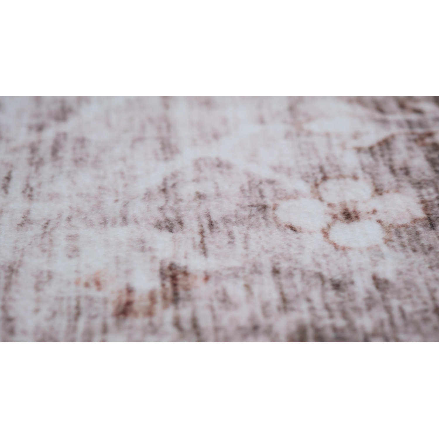 Rug Branch Sahra Traditional Distressed Medallion Brown/Cream Indoor Area Rug