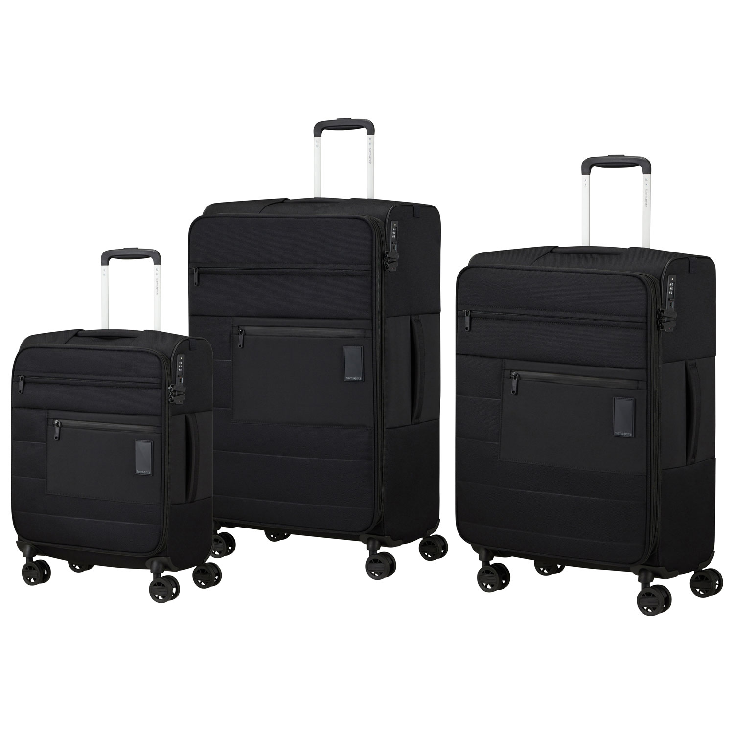 Samsonite Vaycay 3-Piece Soft Side Expandable Luggage Set - Black