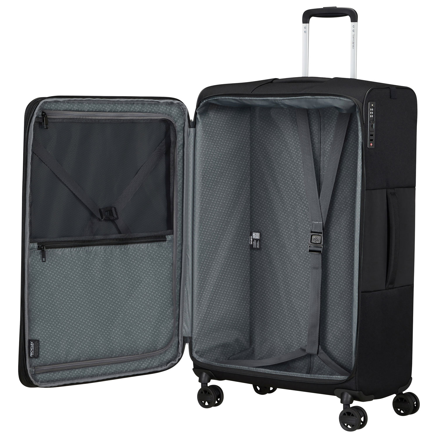 Samsonite Vaycay 3-Piece Soft Side Expandable Luggage Set - Black