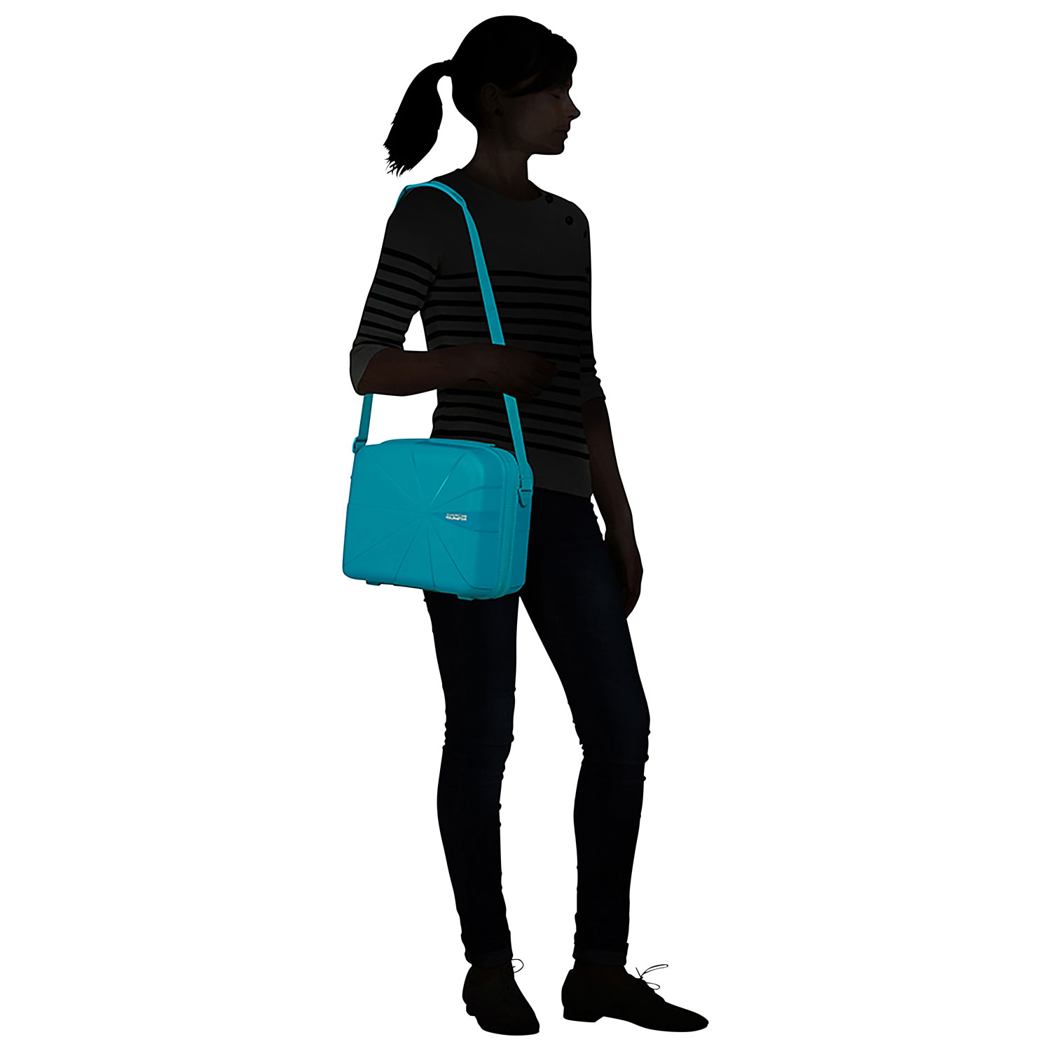 Ensemble de 3 valises rigides extensibles Starvibe d'American Tourister - Vert-de-gris