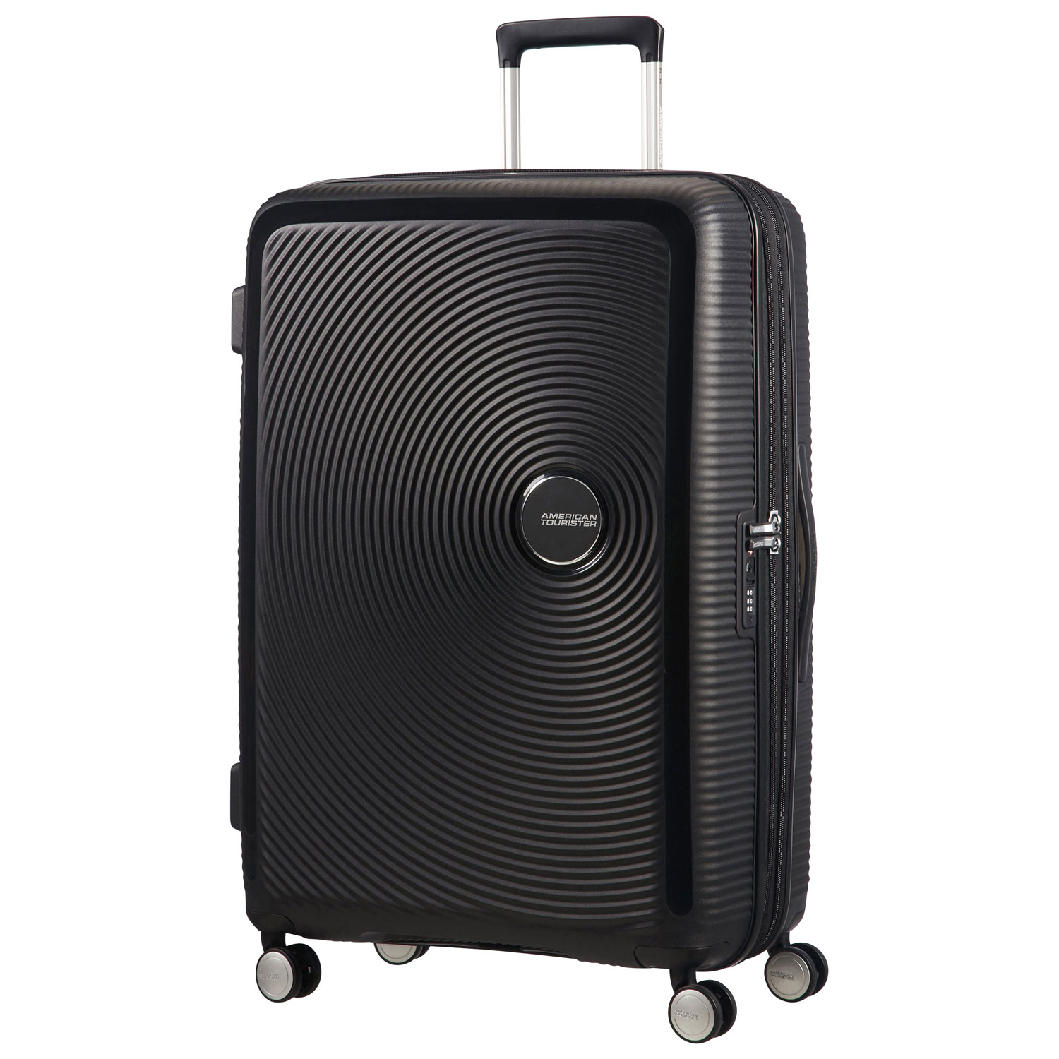 American Tourister Curio 3-Piece Hard Side Expandable Luggage Set - Bass Black