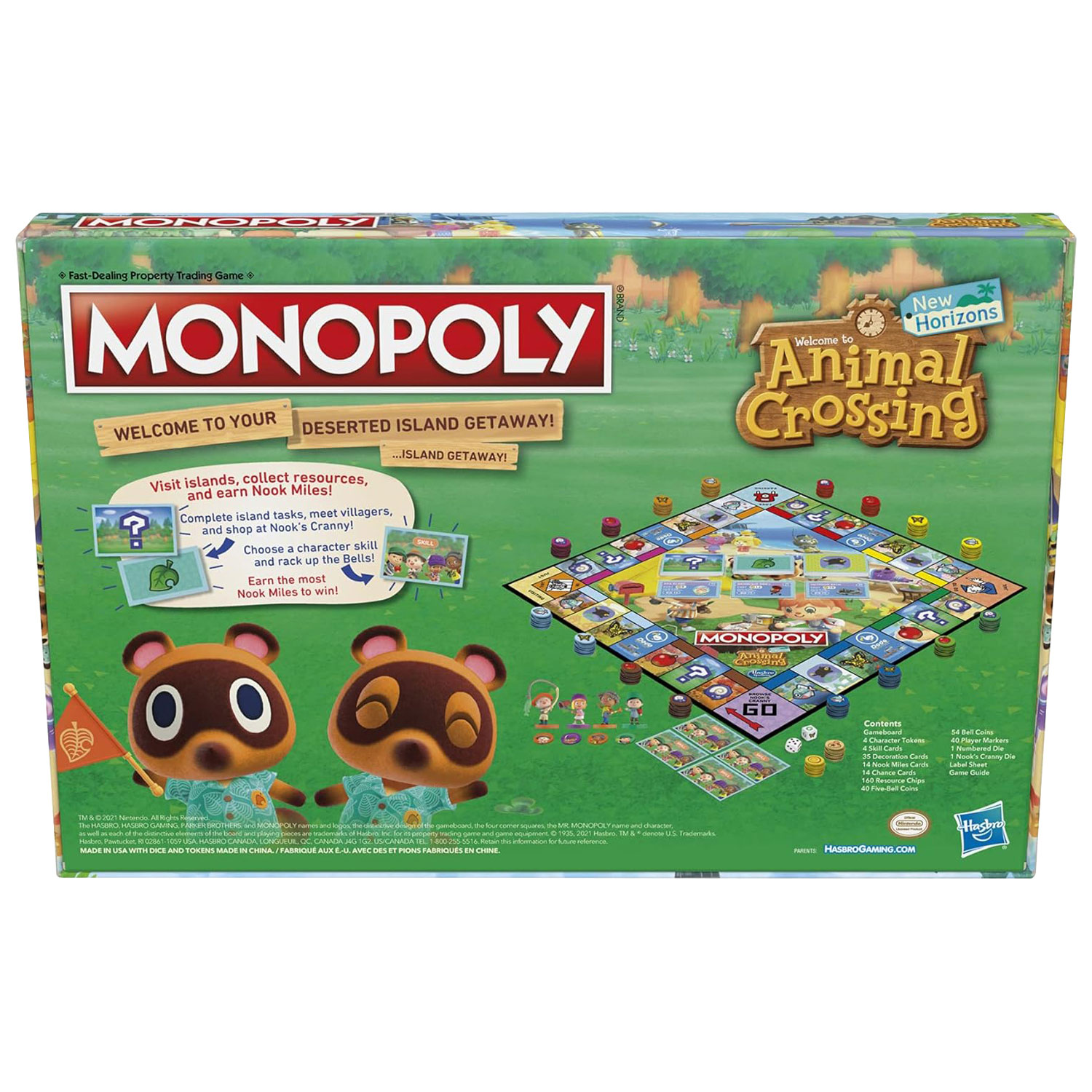 Monopoly: Animal Crossing New Horizons - English