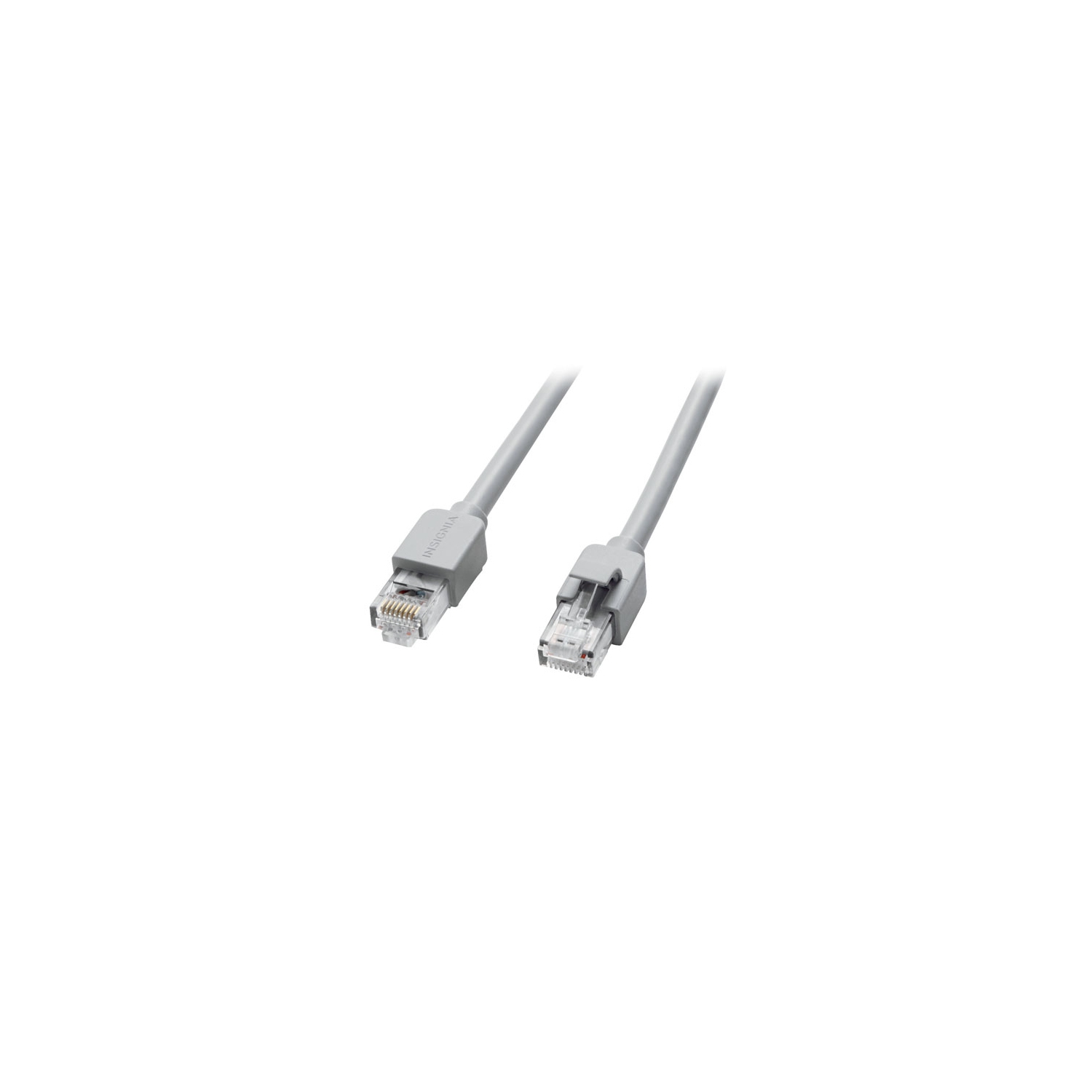 Remis à neuf 15&nbsp;m d'Insignia (50&nbsp;pi.) Câble Ethernet de Cat6 pi - Gris (NS-PNW5650-C)