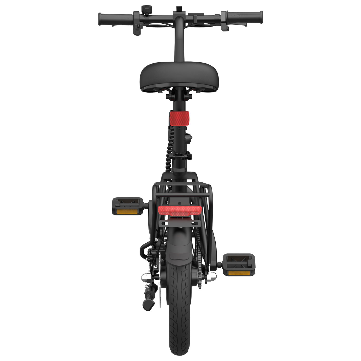 Vélo électrique repliable compact de 350 W EB350F de Blutron - Noir - Partenaire de détail exclusif