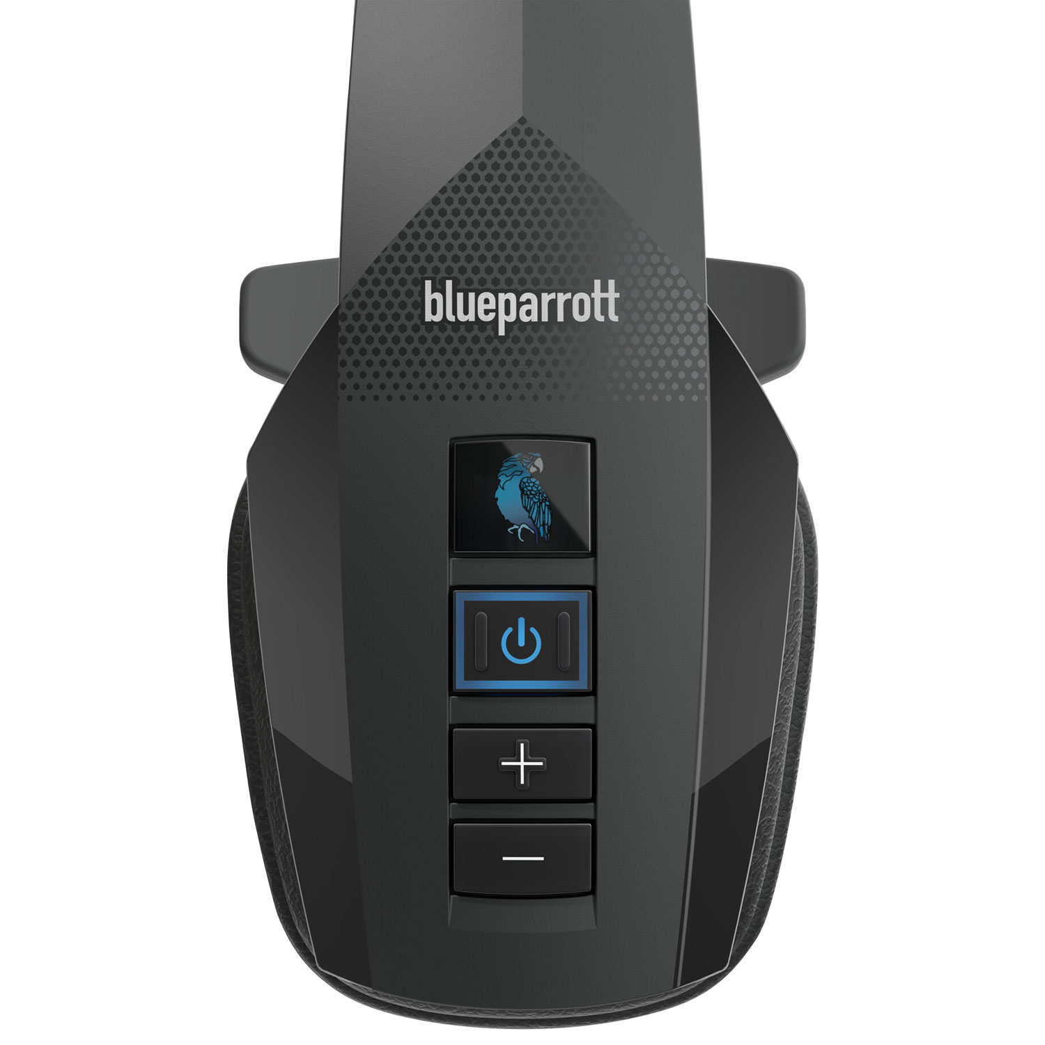 Casque d'écoute mono sans fil Bluetooth B350-XT de BlueParrott avec microphone à suppression du bruit à 96 % et serre-tête léger