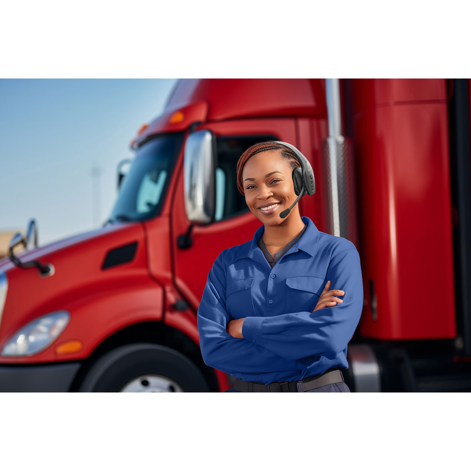 Casque d'écoute convertible 2-en-1 sans fil Bluetooth à suppression active du bruit S650-XT de BlueParrott avec microphone à suppression du bruit à