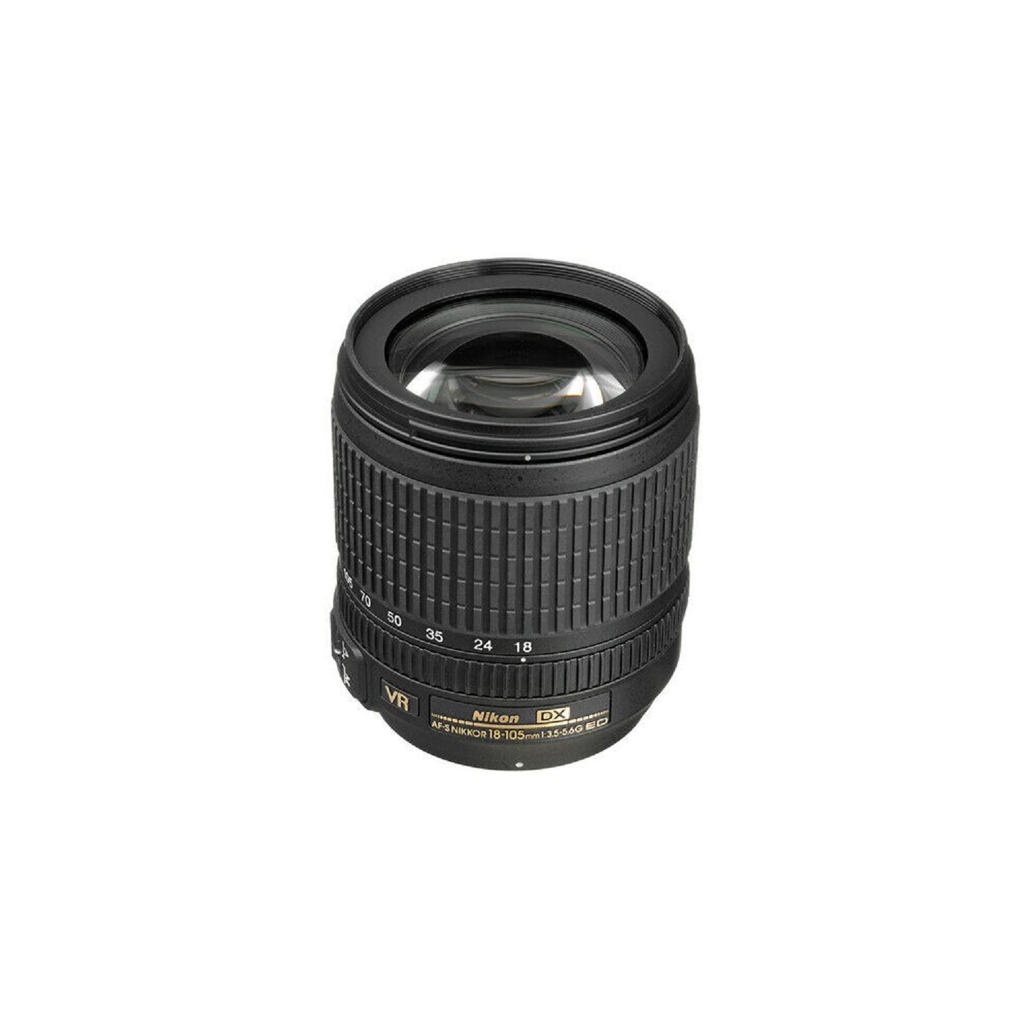 Nikon AF-S DX NIKKOR 18-105mm f/3.5-5.6G ED VR + Telephoto and Wide Angle Lenses