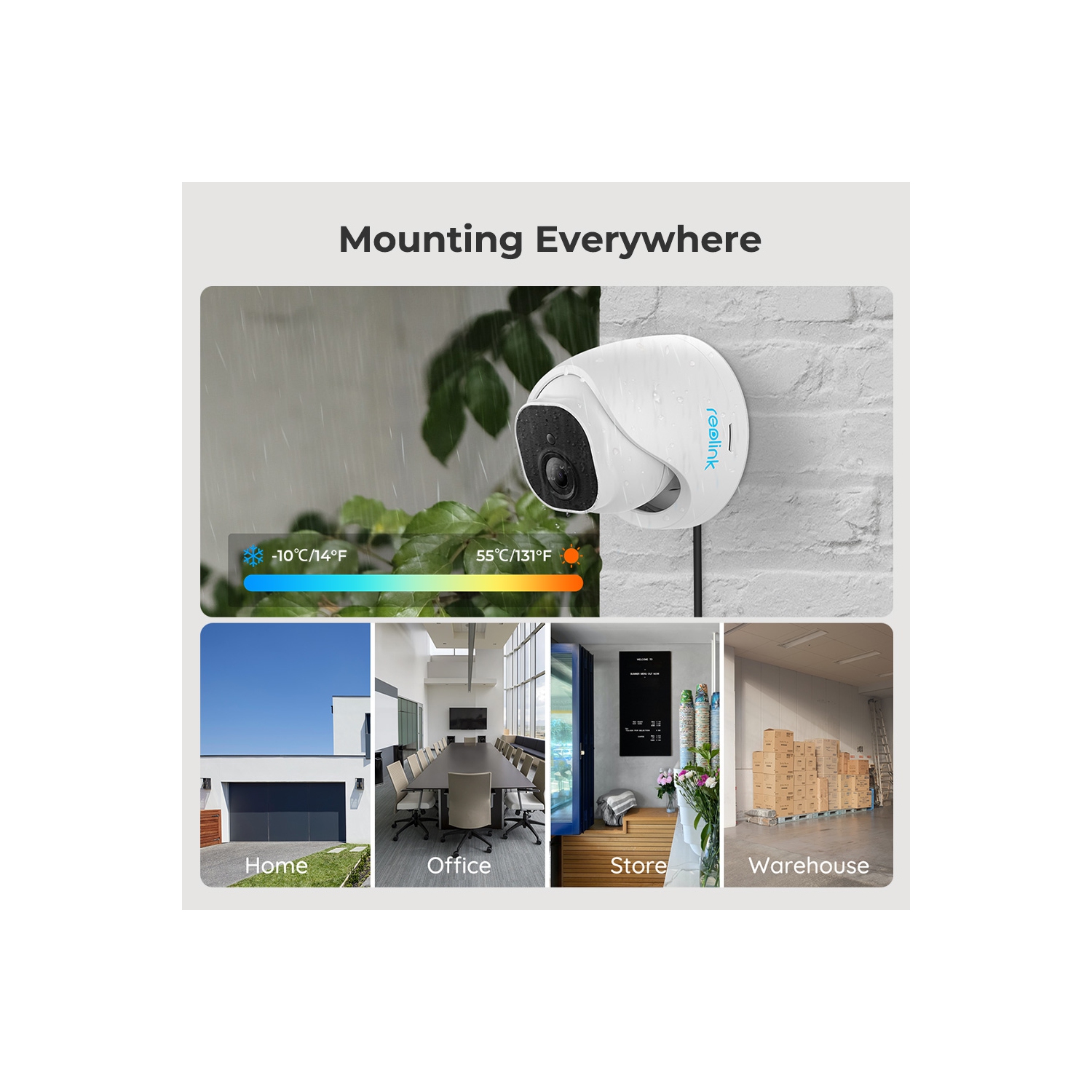 Reolink 5MP 8-Channel PoE Security Camera System, 2TB HDD Built-in, Person/Vehicle Detection, No Subscription Fee