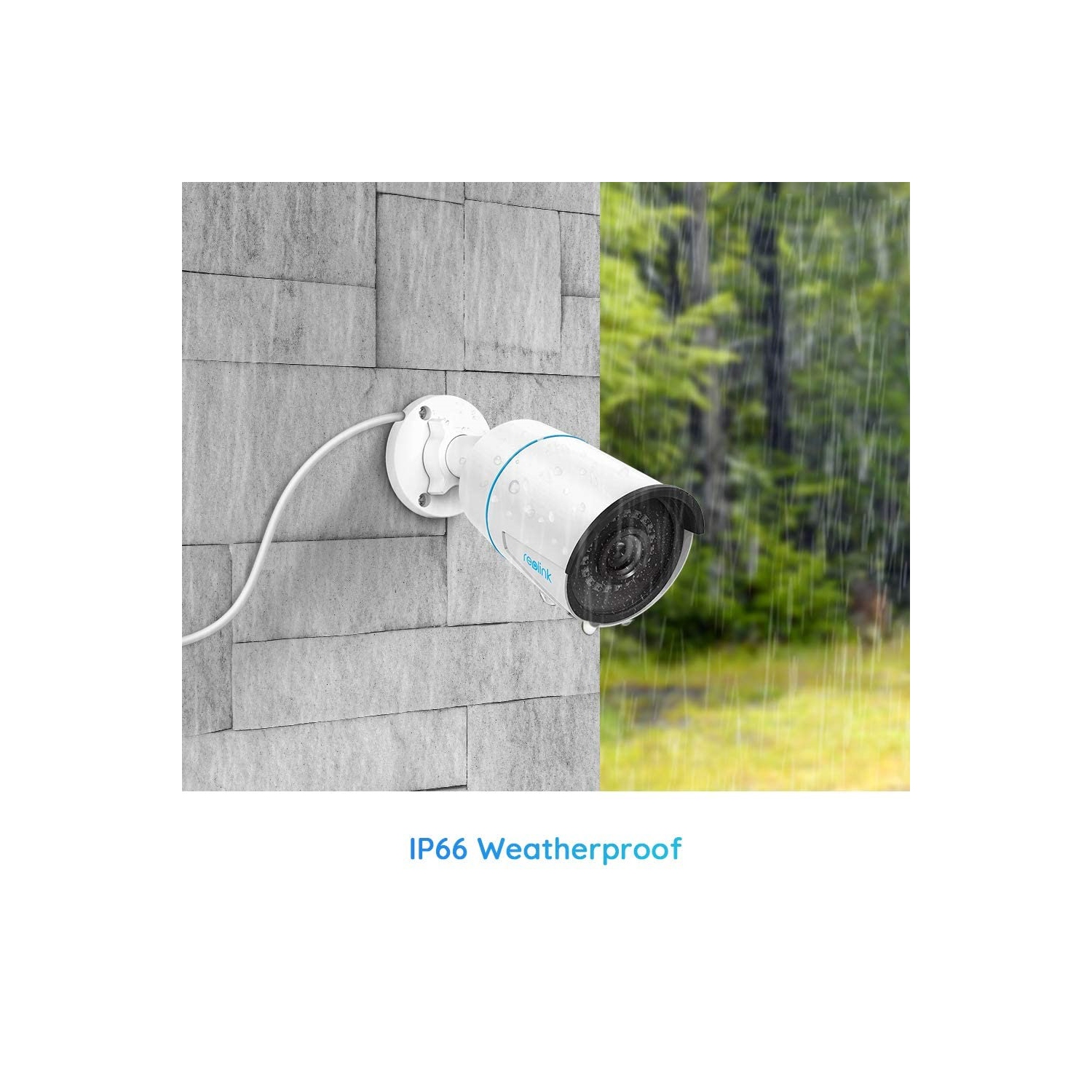 Reolink 5MP Person/Vehicle Detection Smart PoE IP Security Camera, 100ft Night Vision, Audio Recording