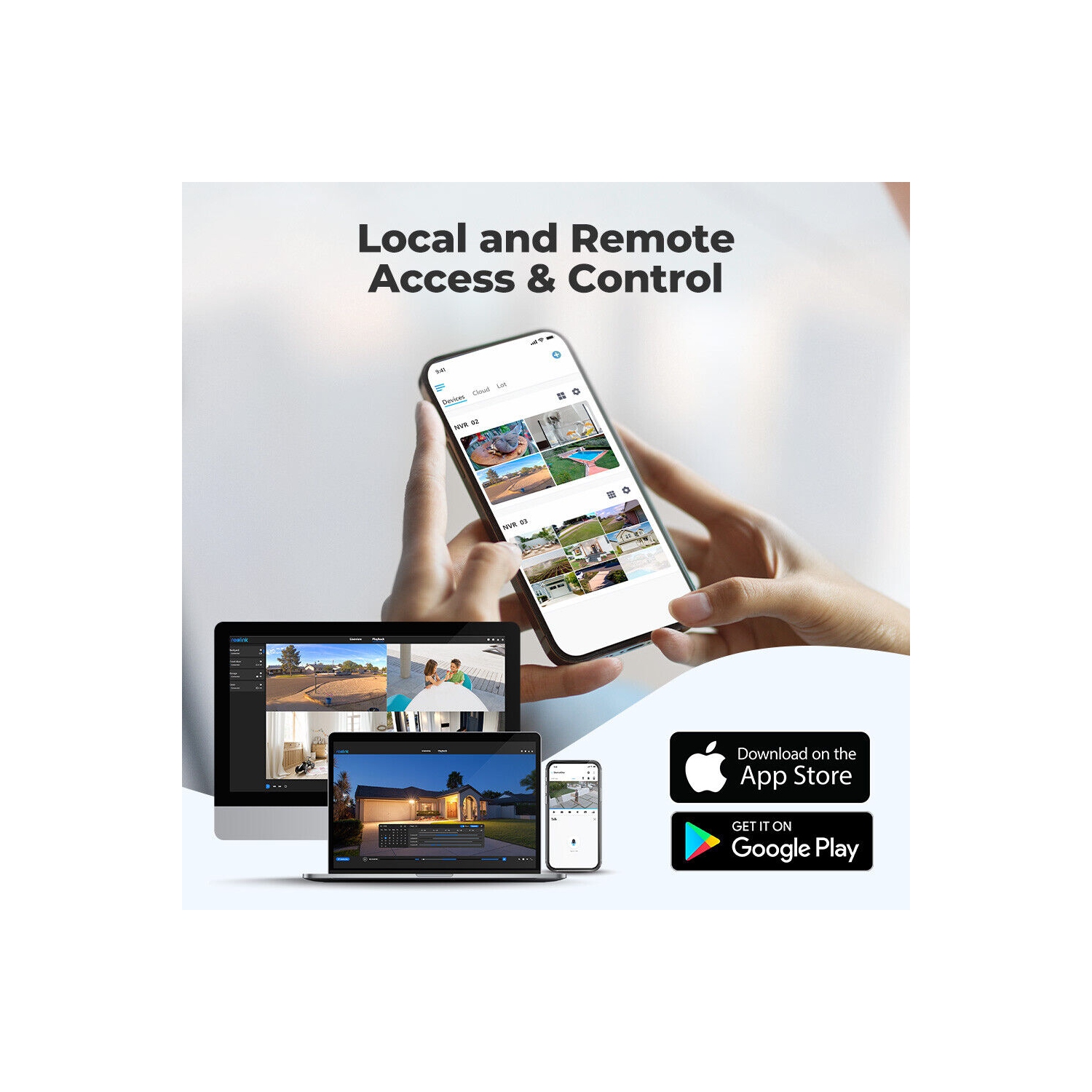 Reolink – Enregistreur vidéo réseau 4K à 8 canaux, prise en charge jusqu'à 12 Mpx, alimentation par Ethernet, HDD 2 To intégré, sans frais