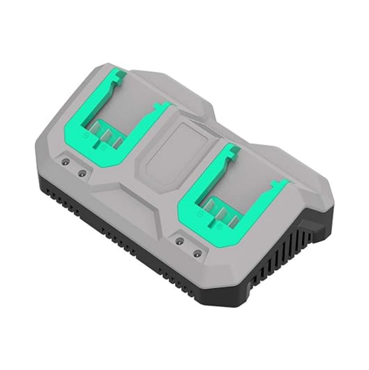 Chargeur de batterie 20&nbsp;V de Litheli, chargeur à deux ports pour batteries au lithium-ion