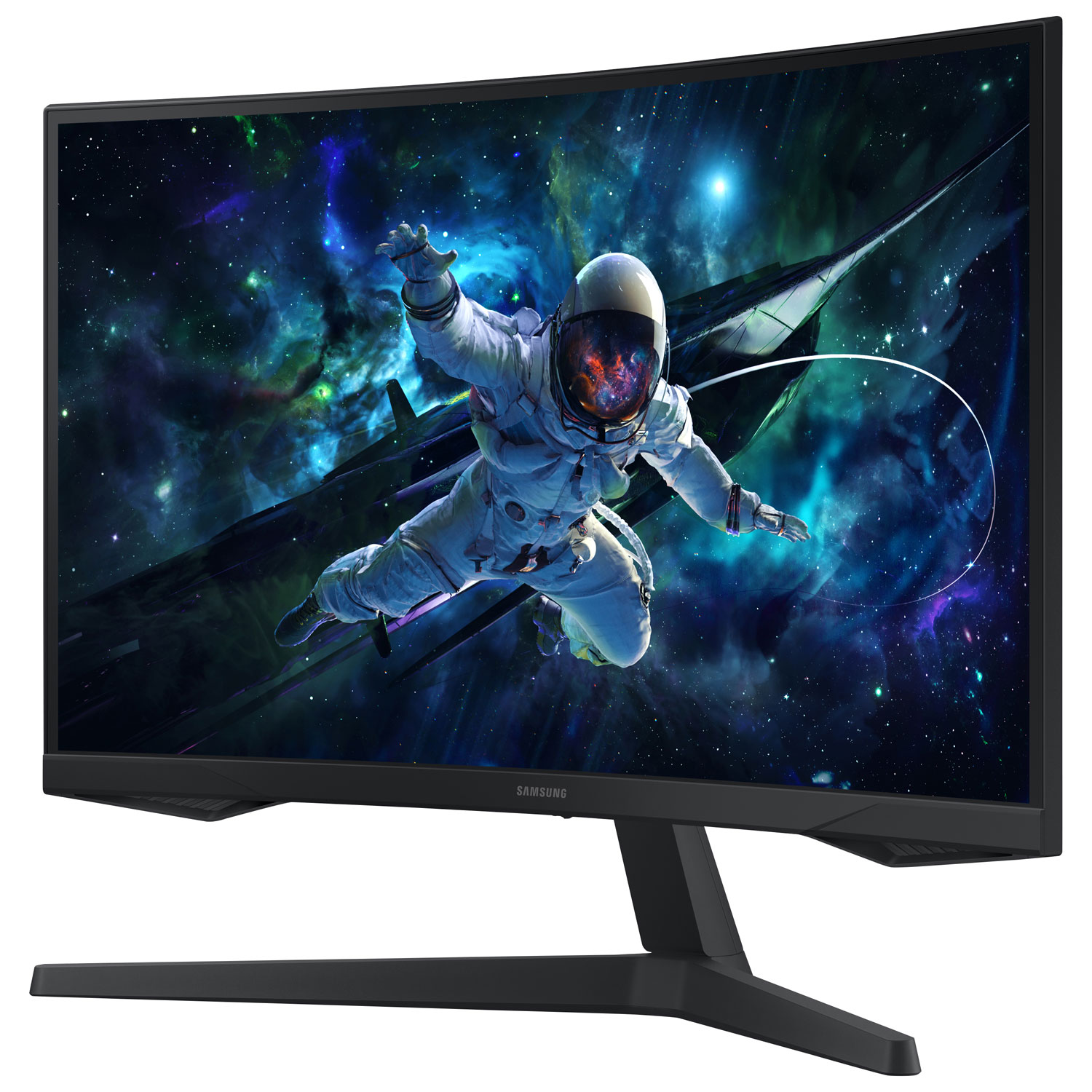 Samsung Odyssey G5 27" QHD 165Hz 1ms GTG Curved VA LED FreeSync Gaming Monitor – Black