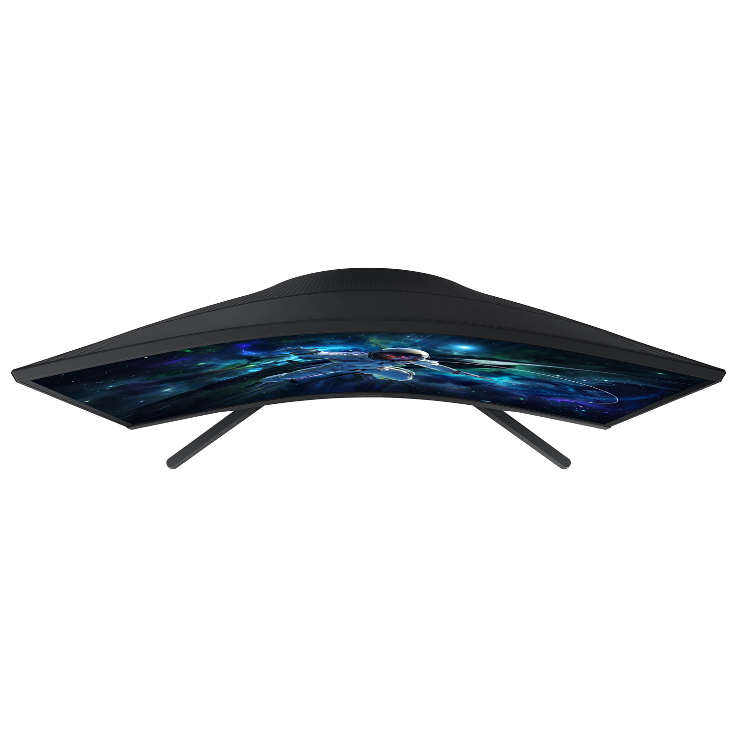 Moniteur de jeu FreeSync DEL incurvé VA QHD 165 Hz 32 po Odyssey G5 de Samsung avec temps de réponse 1 ms gris à gris - Noir