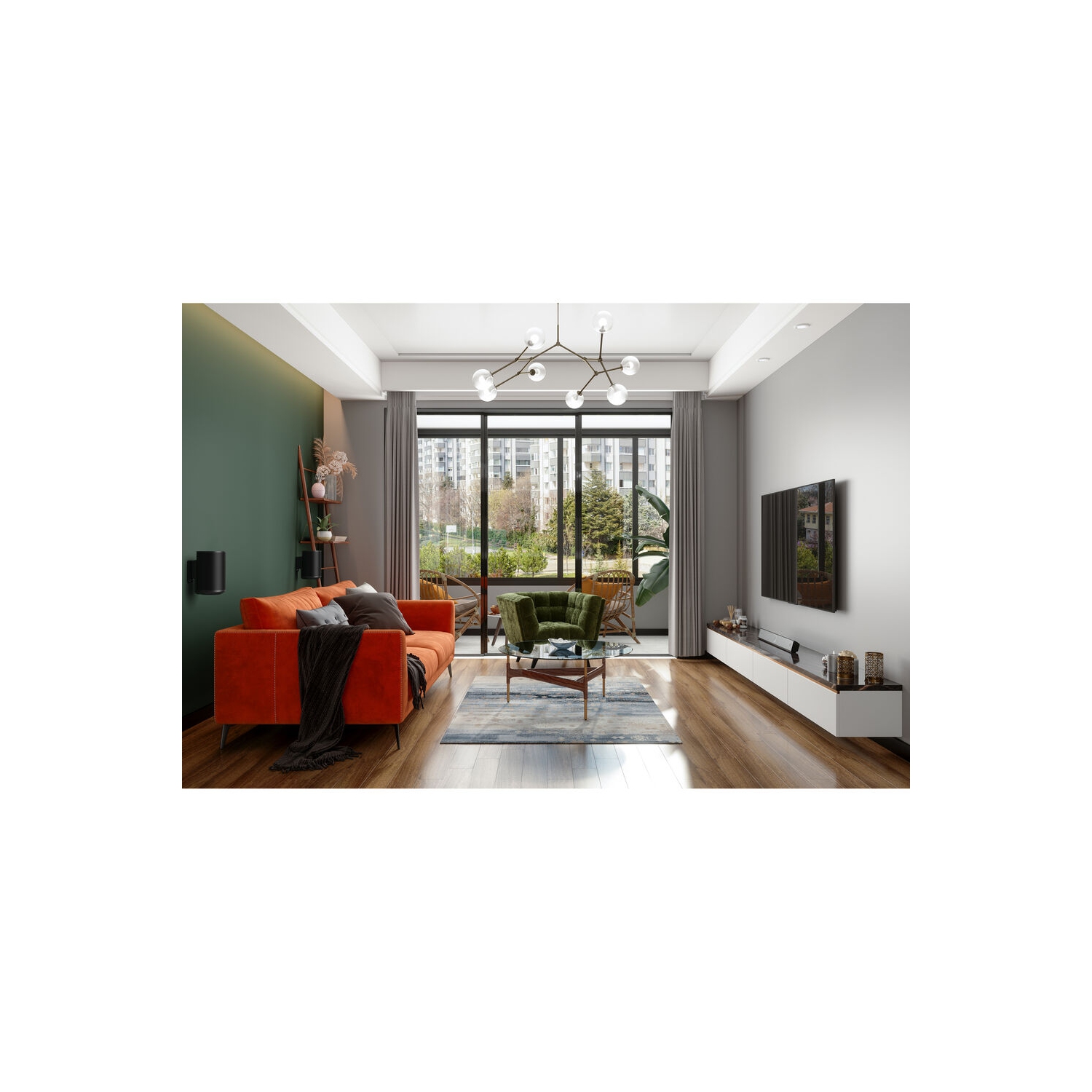 FLEXSON Wall Mount with Corner Piece for Sonos Era 100 Speaker