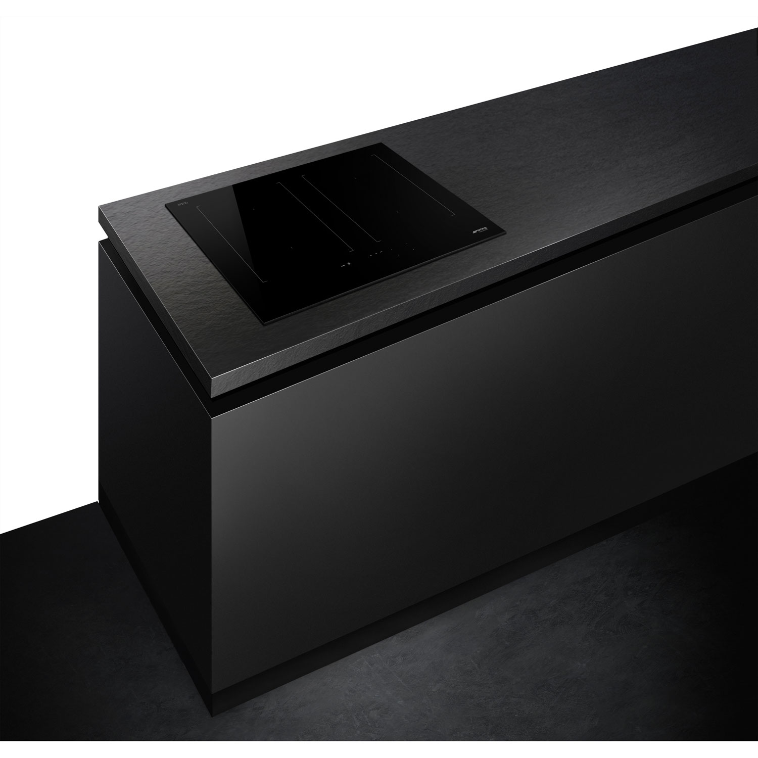 Surface de cuisson à induction de 24 po à 4 éléments de Smeg - Noir