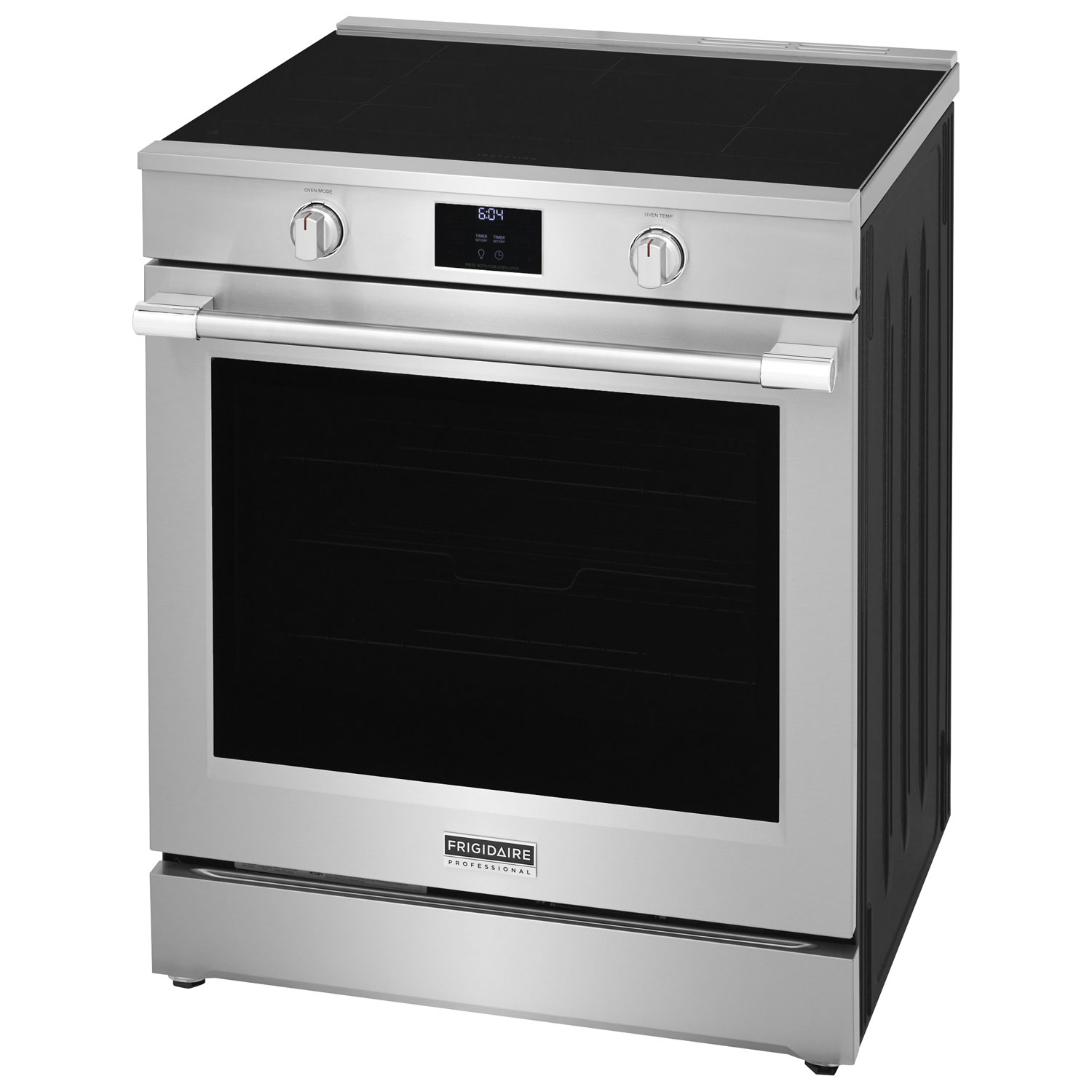 Frigidaire Professional 30" 6.2 Cu. Ft. True Convection 5-Element Freestanding Induction Air Fry Range - Stainless Steel