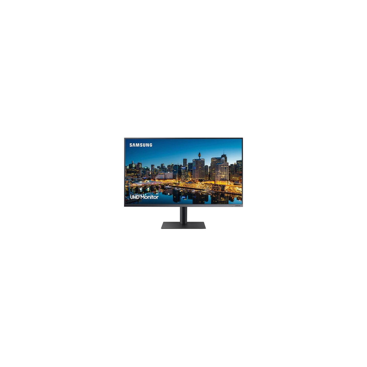 Open Box - Samsung 32" 4K UHD 60 Hz 5ms GTG VA LED V-Sync Monitor - Dark Blue/Grey