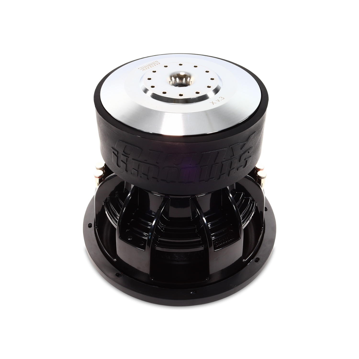 Le haut-parleur d'extrêmes graves pour l'auto 2000&nbsp;W RMS de 12 V3 D1 12 po à double bobine acoustique 1 ohms de Sundown Audio