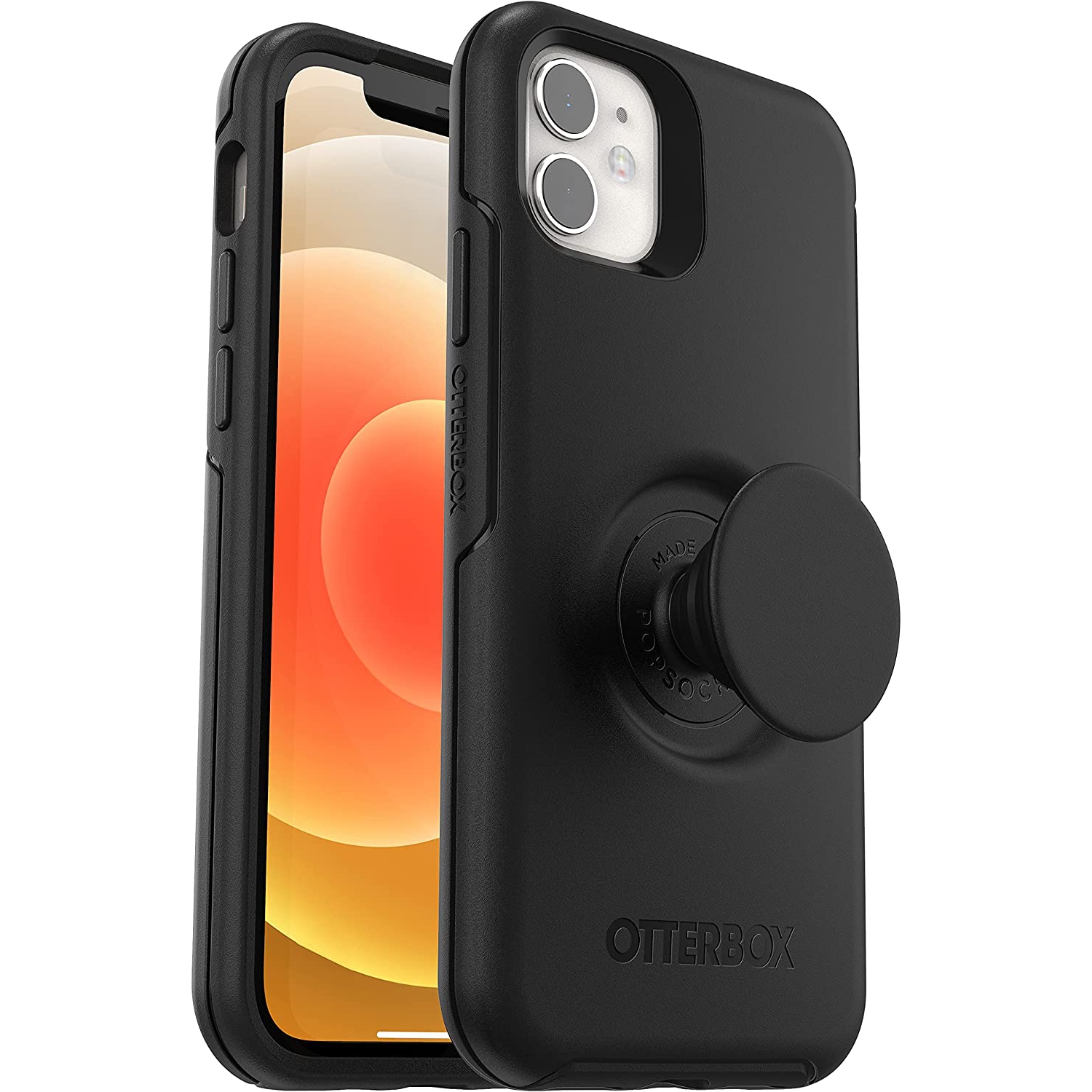 OtterBox + Pop Symmetry Series Case for iPhone 12 Mini - Black