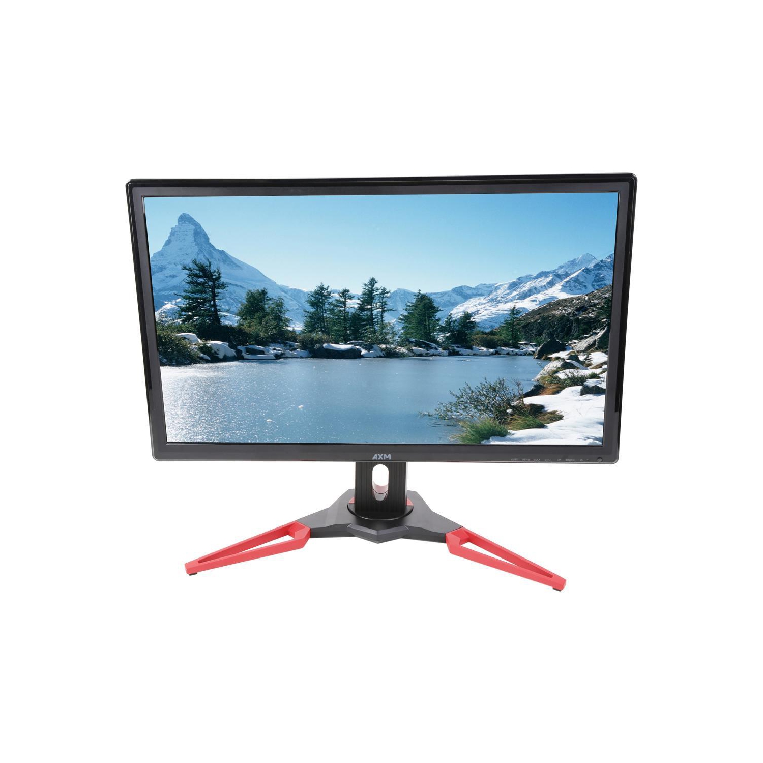 AXIOM 2768 27" WQHD IPS Gaming Monitor 2K, 2560 x 1440 Adaptive-Sync (FreeSync Compatible) Height Adjustable Stand, Display Port/ HDMI/ DVI Port, with Speaker