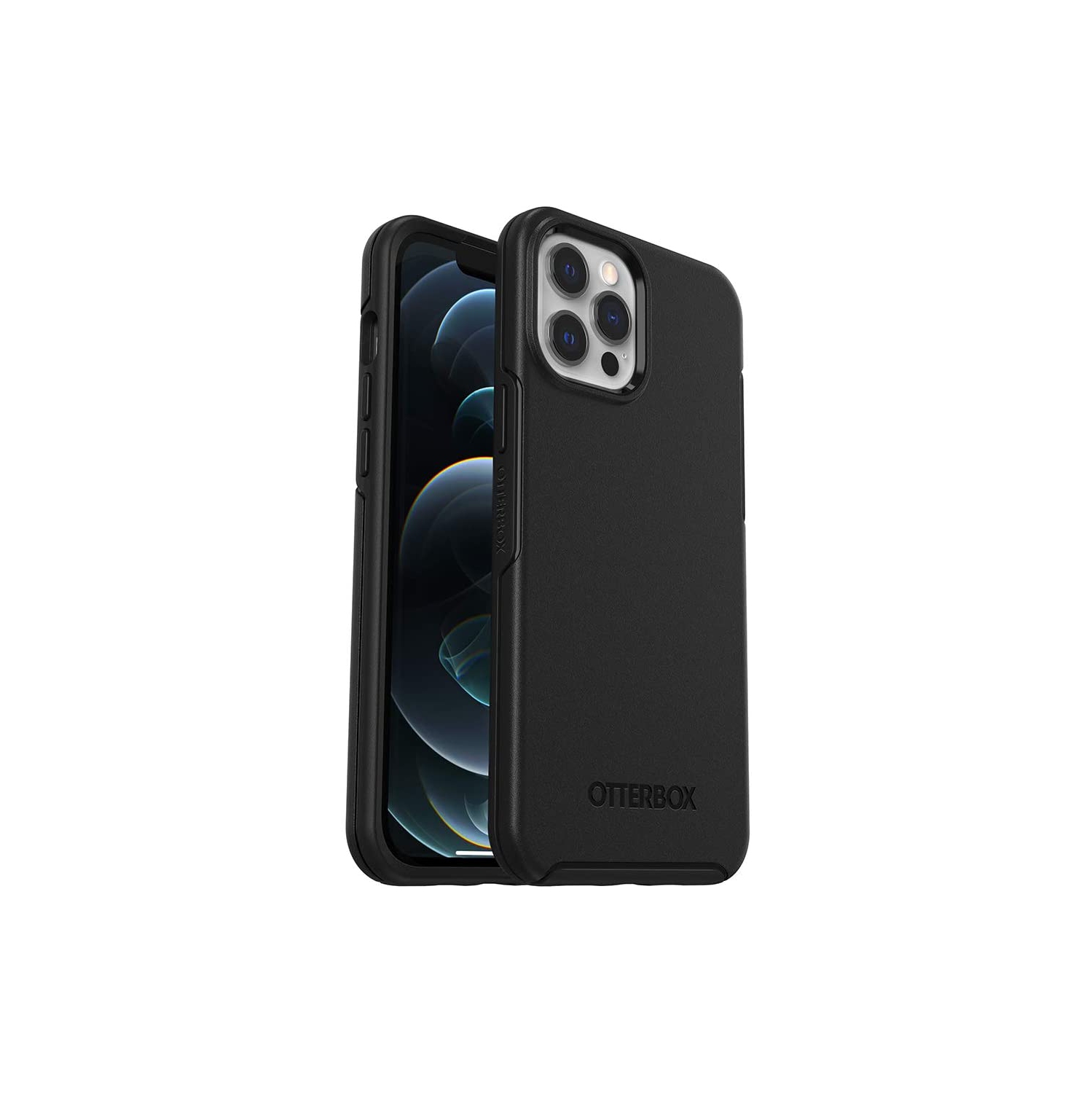 OtterBox Symmetry Series Case for iPhone 12 Pro Max, Black