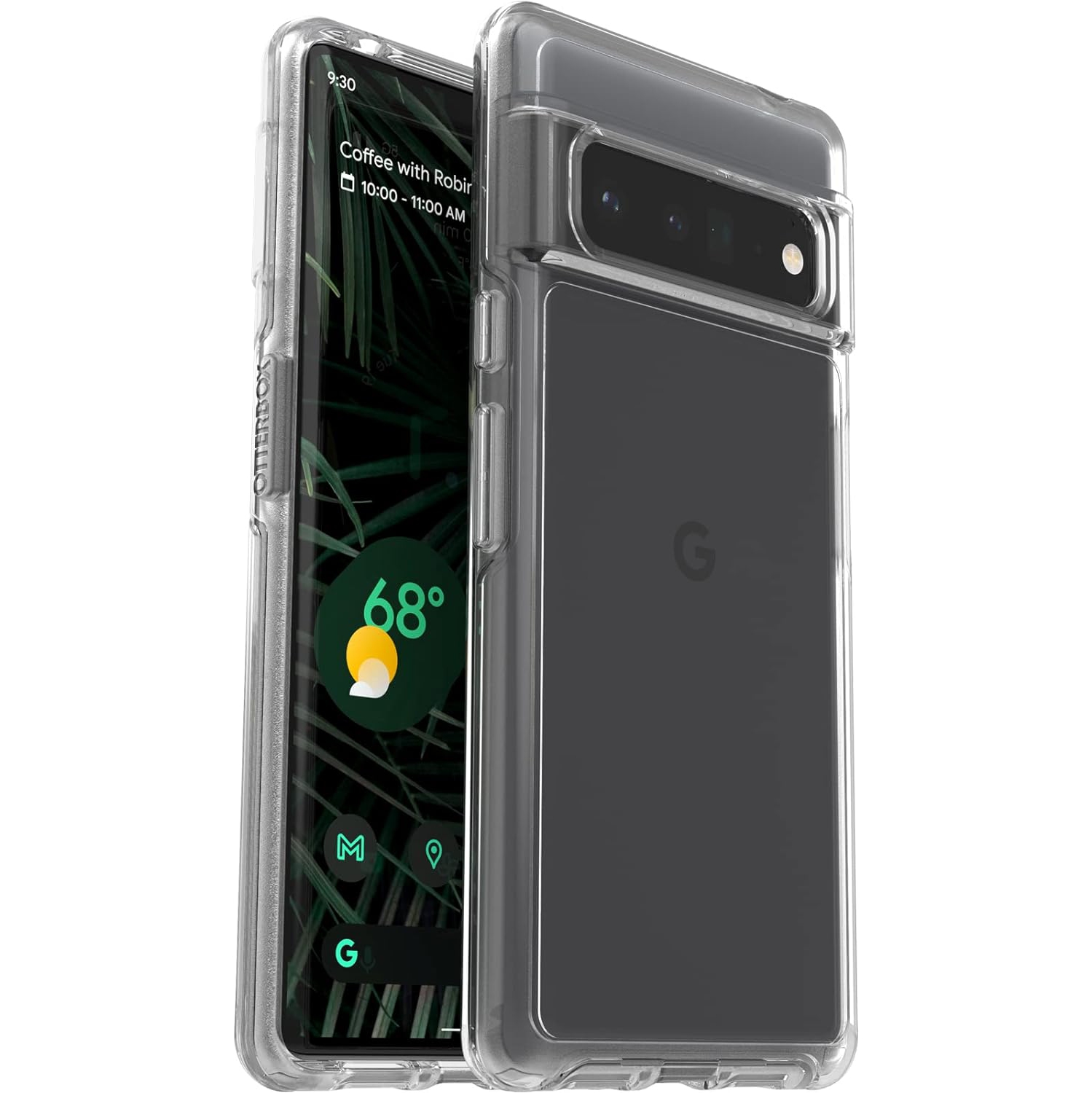 OtterBox Symmetry Series Case for Pixel 6 Pro, Clear