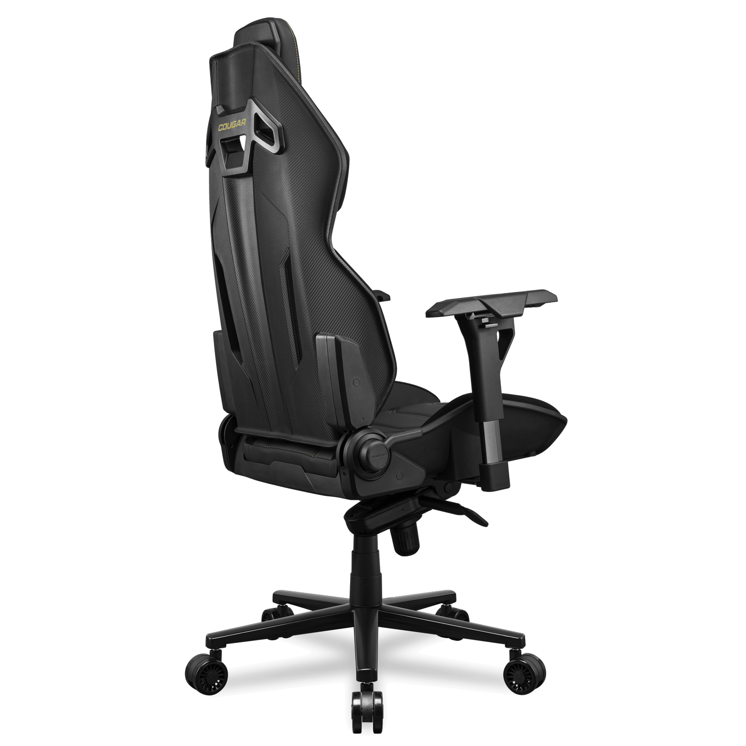 Fauteuil de jeu de bureau Cogar Hotrod – Fauteuil de jeu ergonomique, dossier haut de gamme inclinable en cuir PVC respirant, appuie-tête et coussins