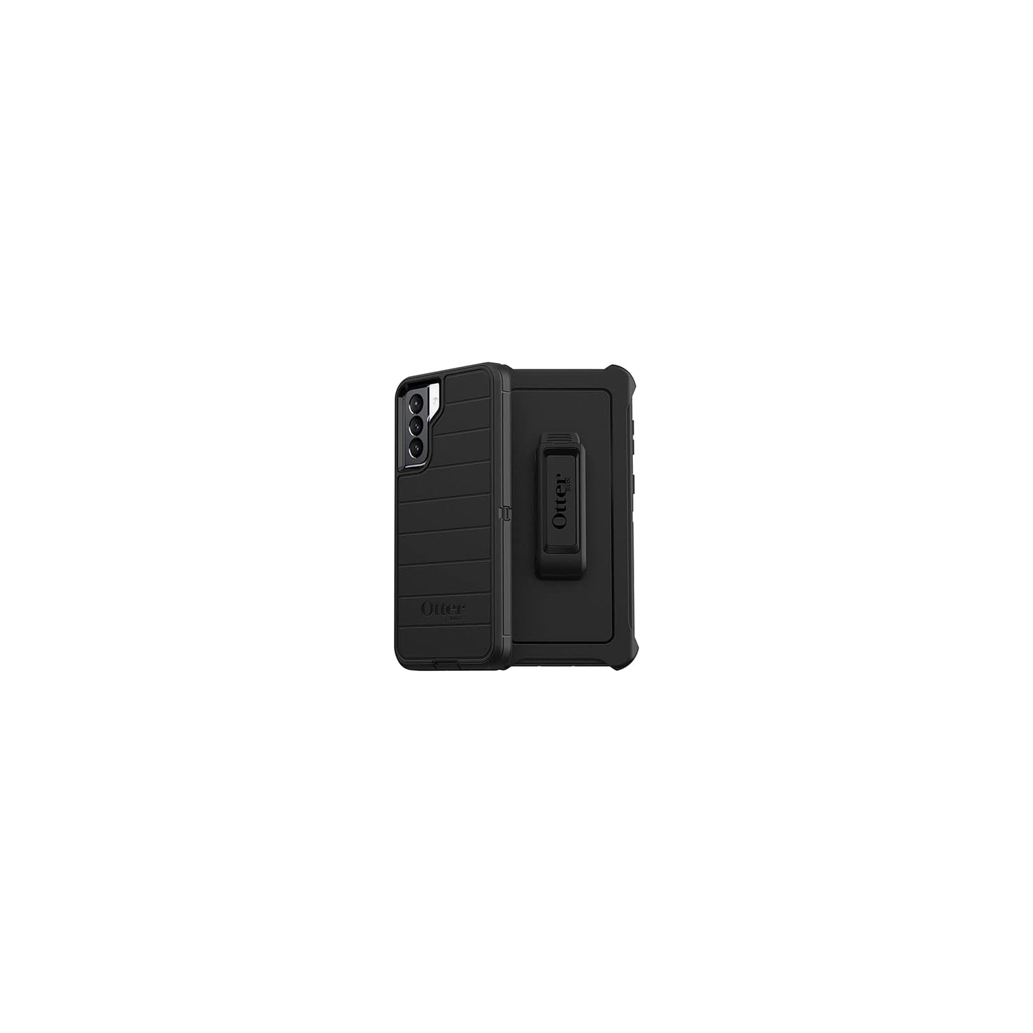 OtterBox Defender Series Case & Holster for Samsung Galaxy S21 Plus 5G, Black