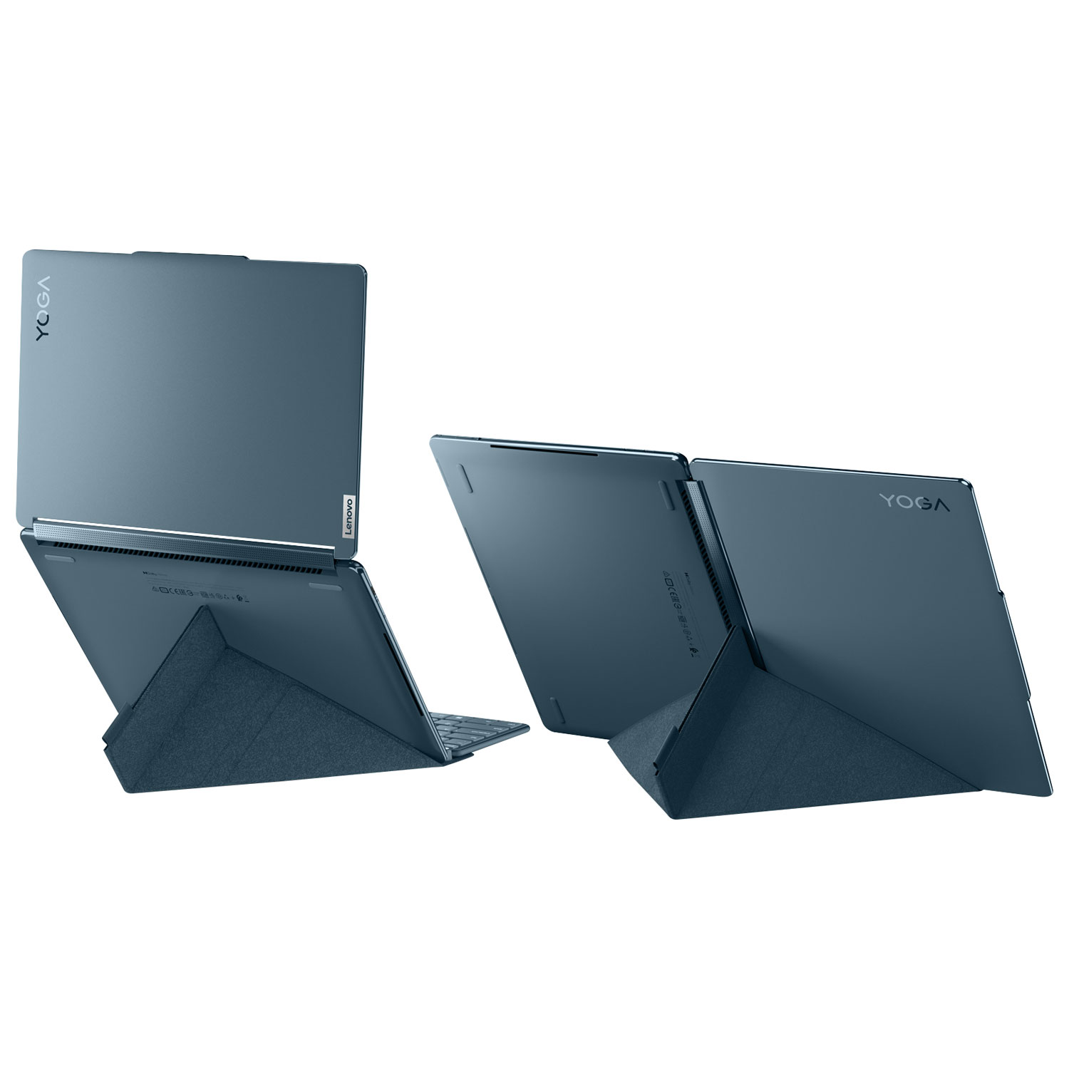 Portable à écran tactile de 13 po Yoga Book 9i de Lenovo - Bleu sarcelle