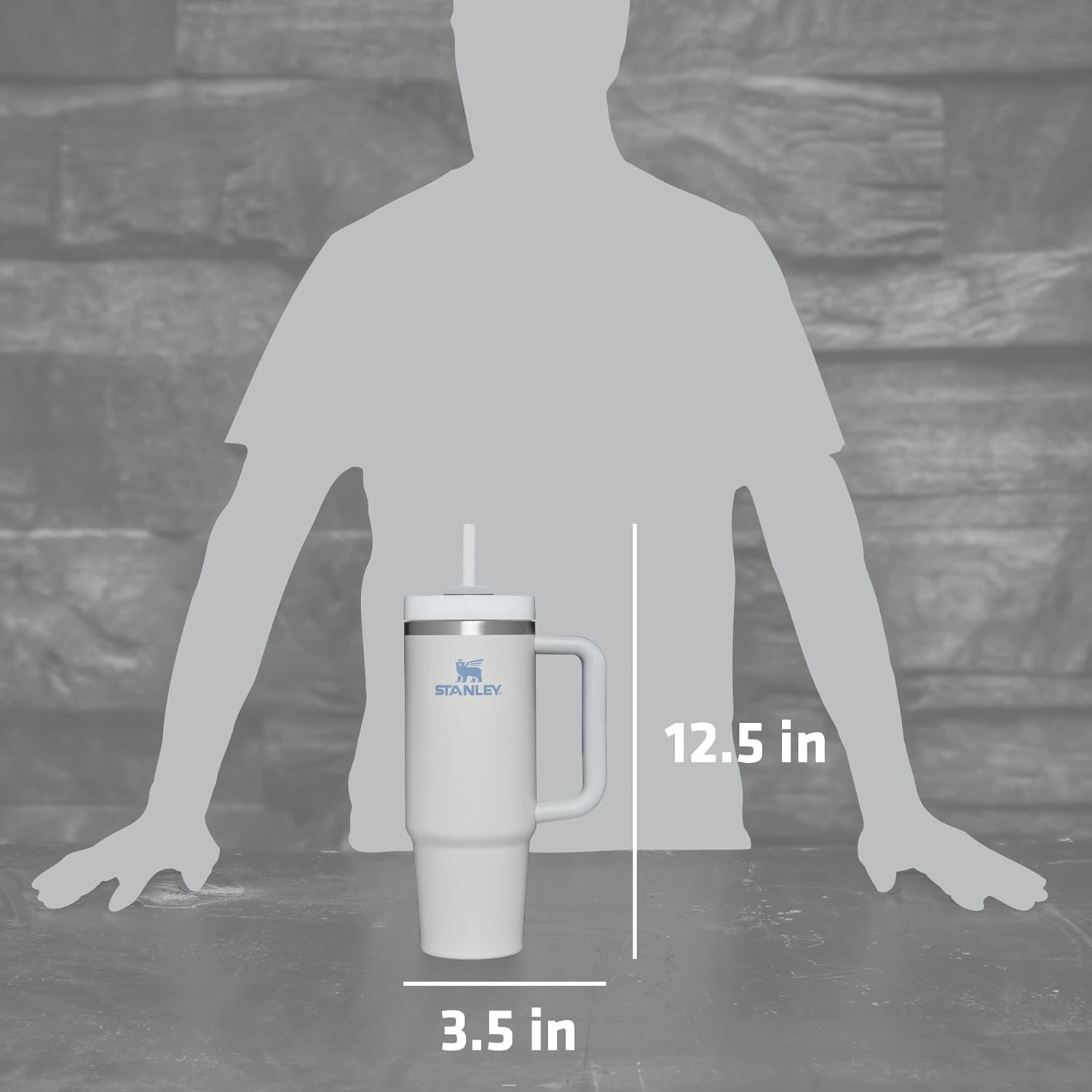 Stanley Quencher H2.0 FlowState Stainless Steel Vacuum Insulated Tumbler with Lid and Straw for Water, Iced Tea or Coffee, Smoothie and More 30 oz