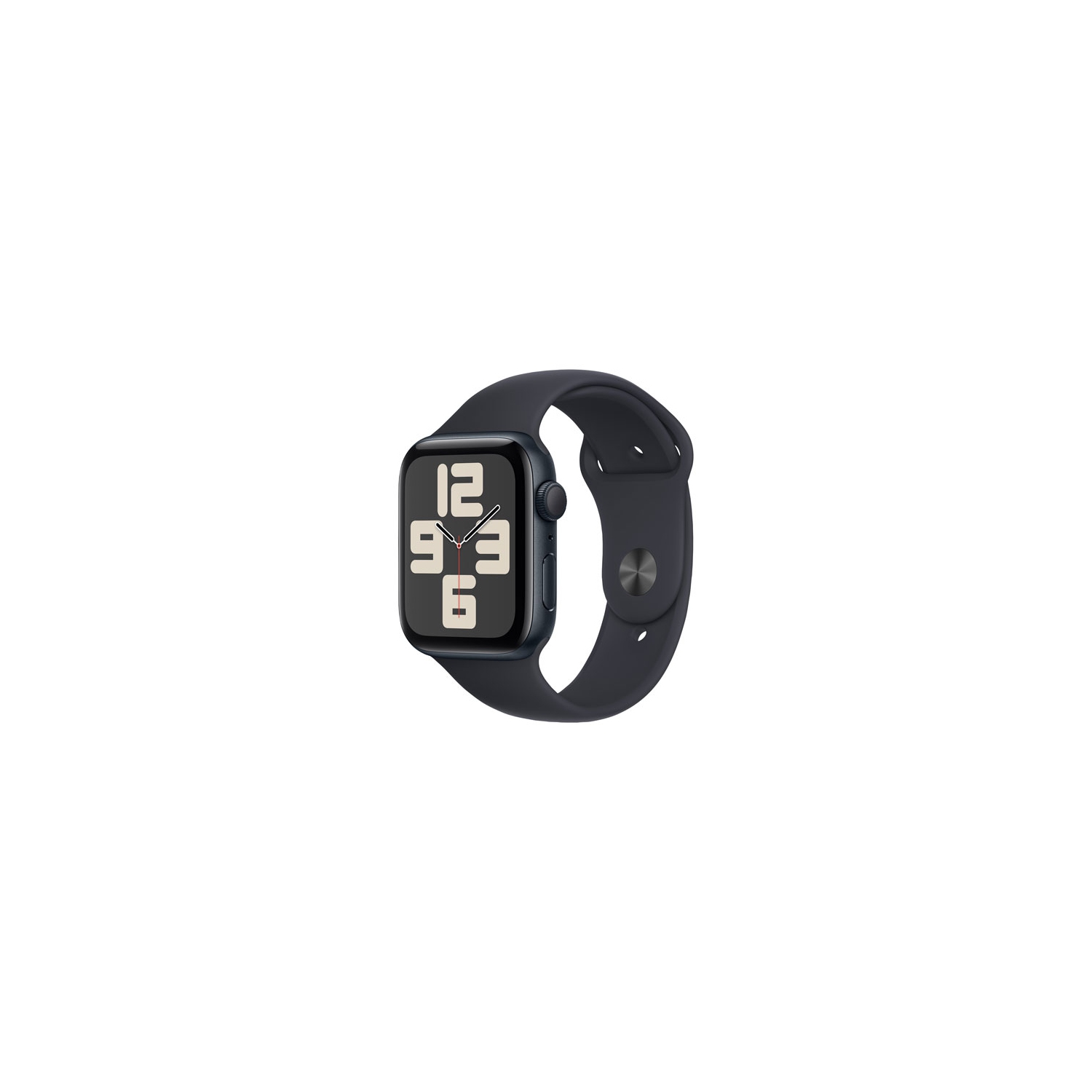 Remis à neuf - Apple Watch SE (GPS) avec boîtier en aluminium minuit et bracelet sport minuit de 44&nbsp;mm - moyen/Grand
