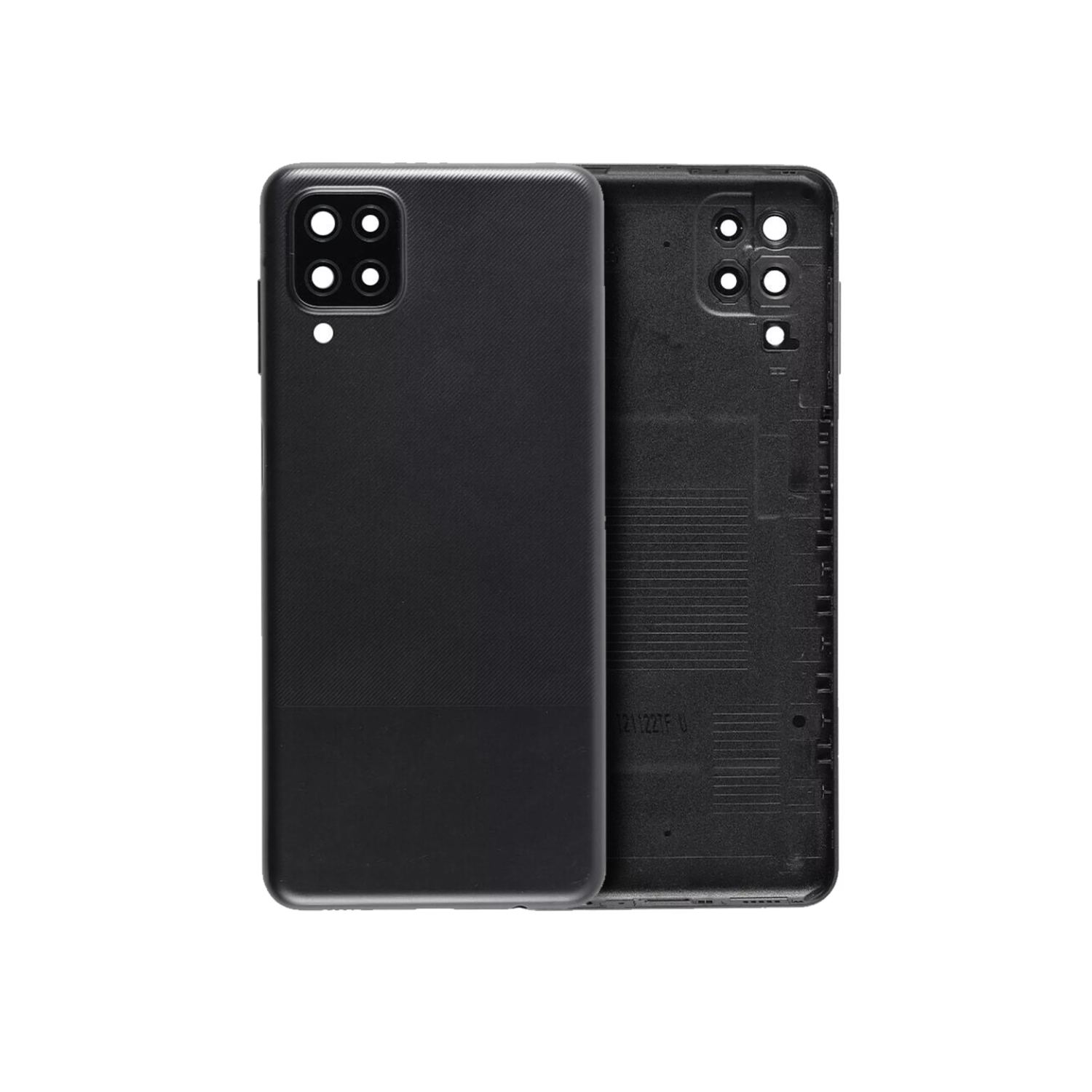 Replacement Back Cover Compatible With Samsung Galaxy A12 (A125 / 2020) (Black)