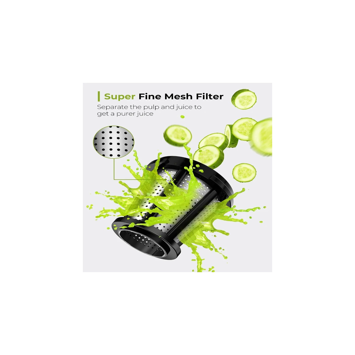 Centrifugeuse à pression à froid | modes à 2 vitesses, masticateur pour légumes et fruits | recettes, brosse, fonction de marche arrière | moteur