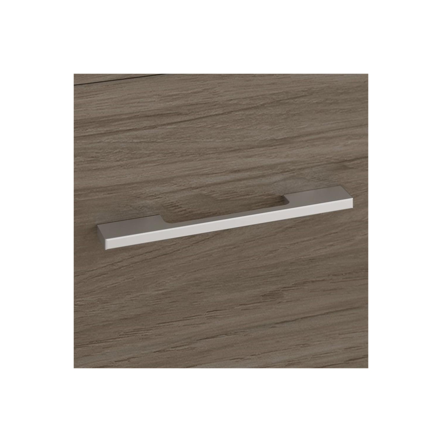 Bush – Classeur professionnel à 3 tiroirs Office 500 16&nbsp;W, assemblé, noyer moderne