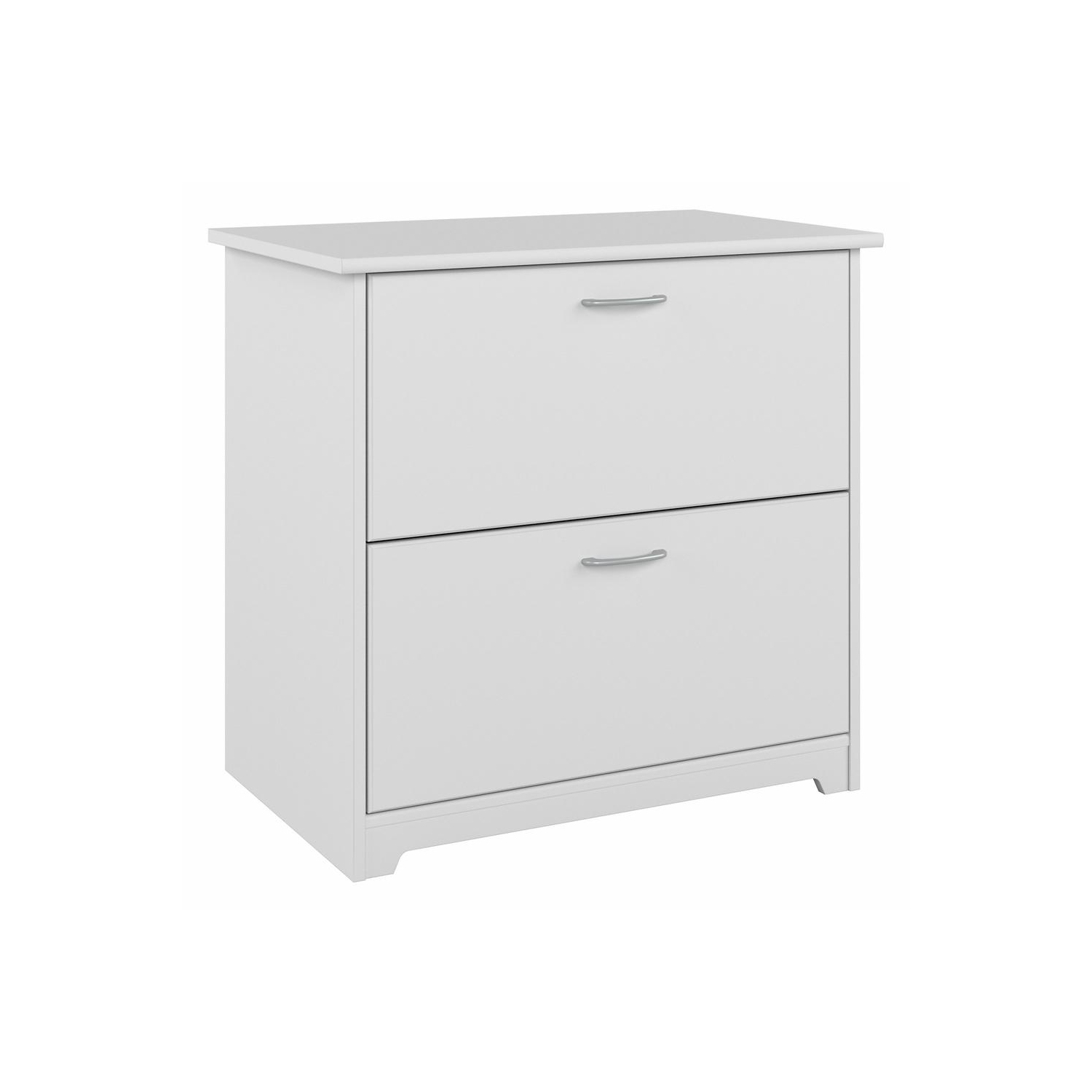 Bush Furniture Cabot 2 Drawer Lateral File Cabinet, White