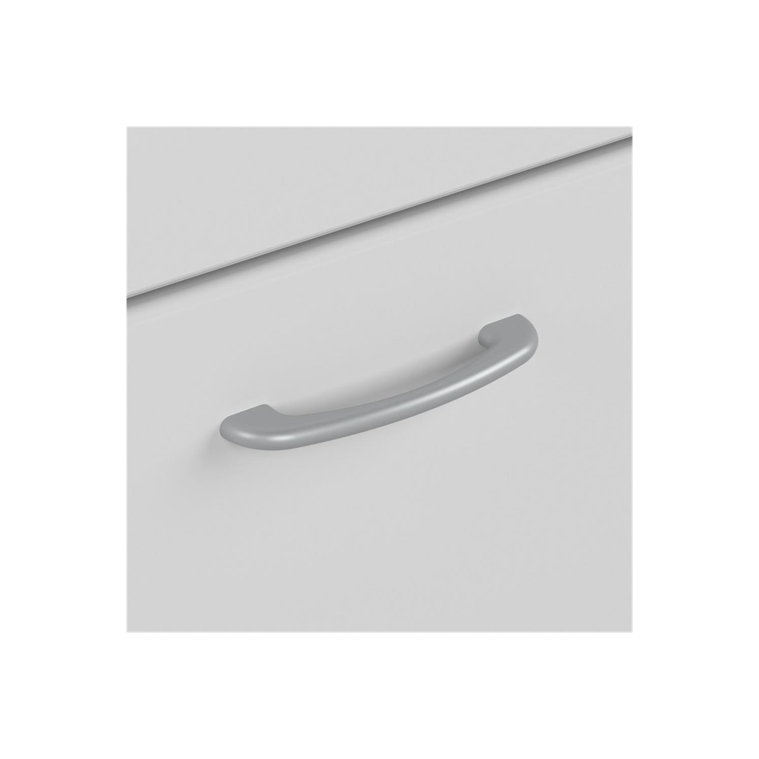 Bush Furniture Cabot 2 Drawer Lateral File Cabinet, White