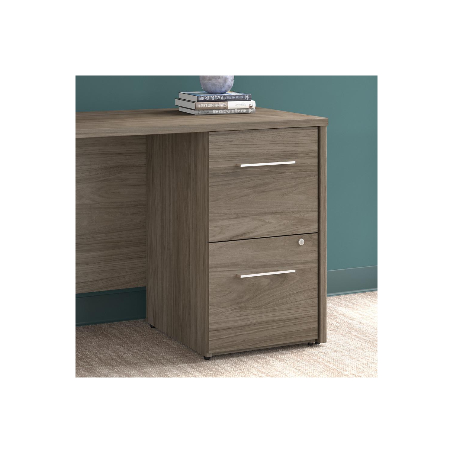 BBF Office 500 16W 2 Drawer File Cabinet - Assembled-OFF216M