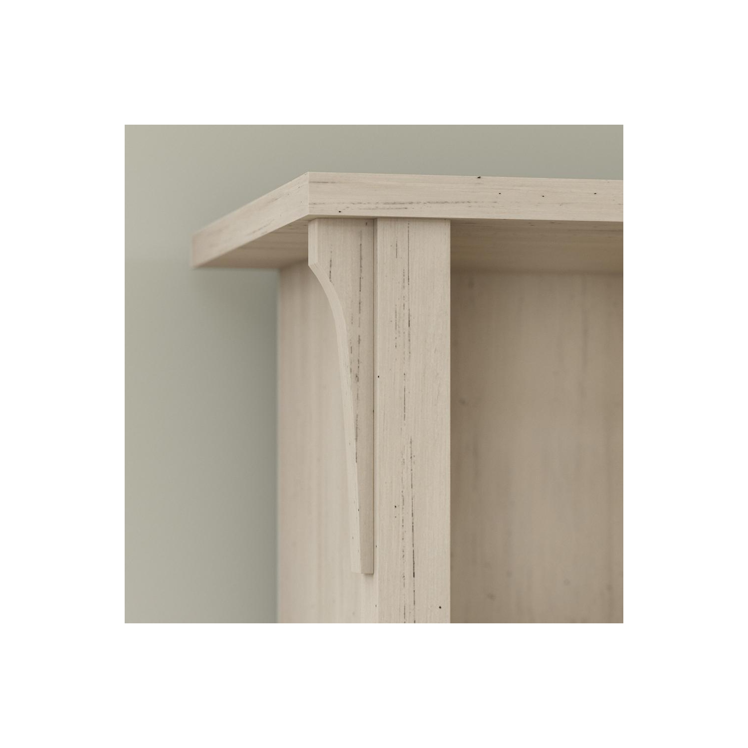 Bush Furniture – Portemanteau Salinas avec banc de rangement