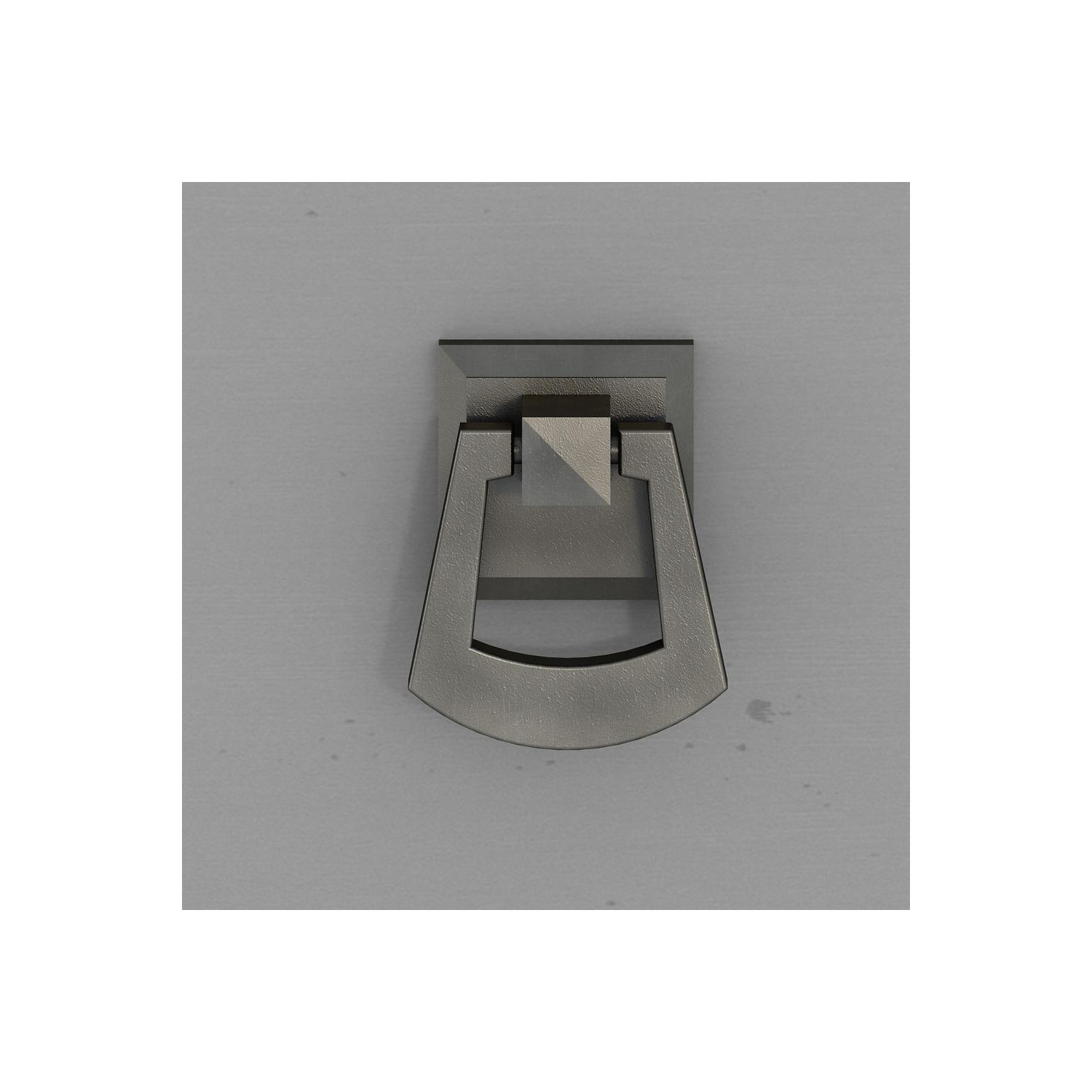 Bush Furniture – grande armoire de rangement Salinas avec portes, gris Cape Cod