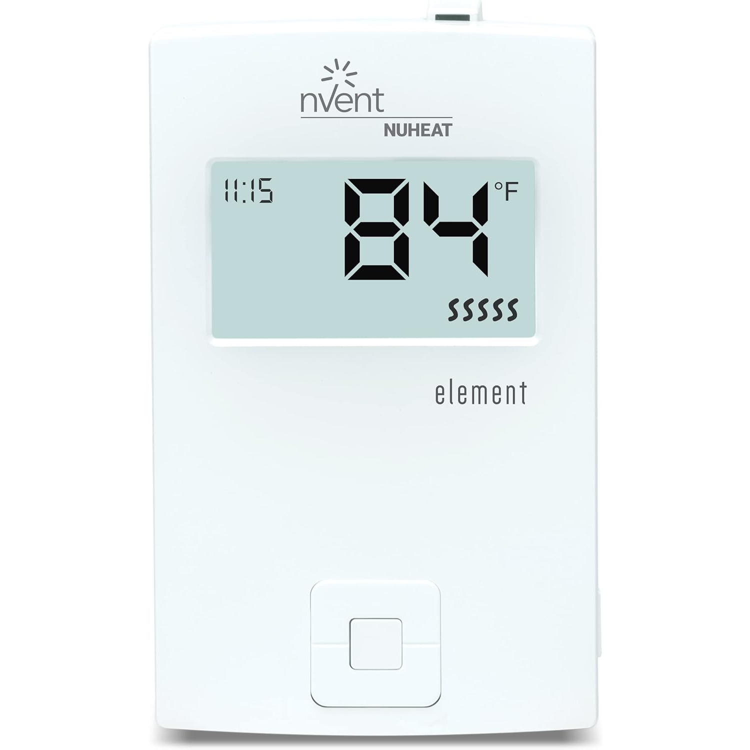 Nuheat nVent AC0057 Element Non-programmable Radiant Heated Floors 120V/ 240V Thermostat with an Extra OJ Electronics Floor Temperature Sensor