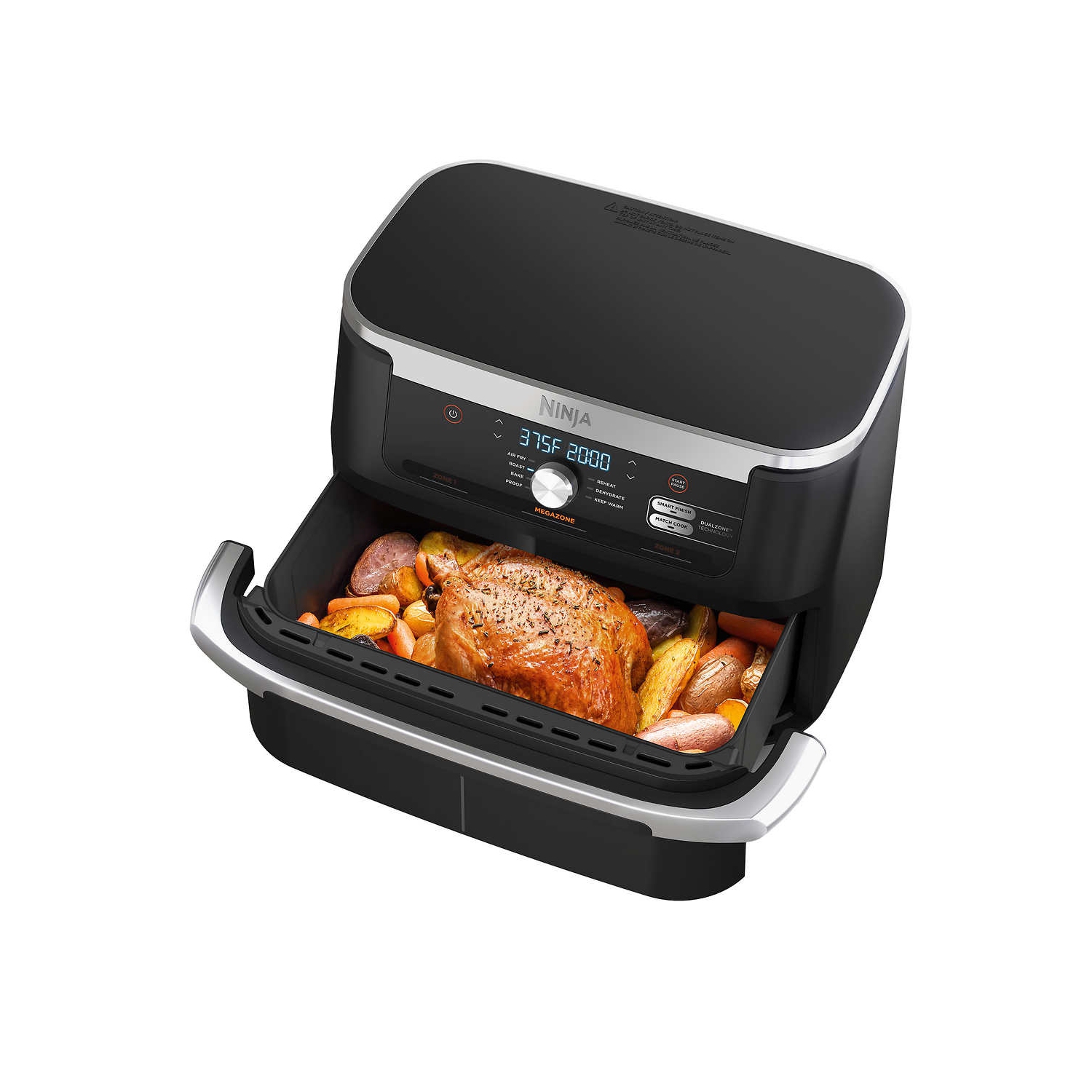 Ninja Foodi FlexBasket Air Fryer with 11-qt MegaZone