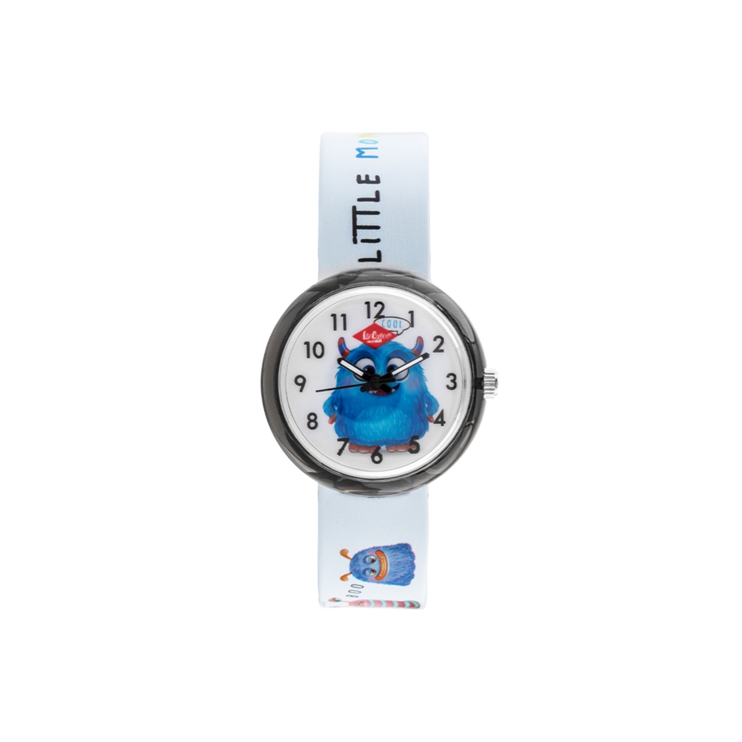 Children's Black 30mm watch w/White Dial