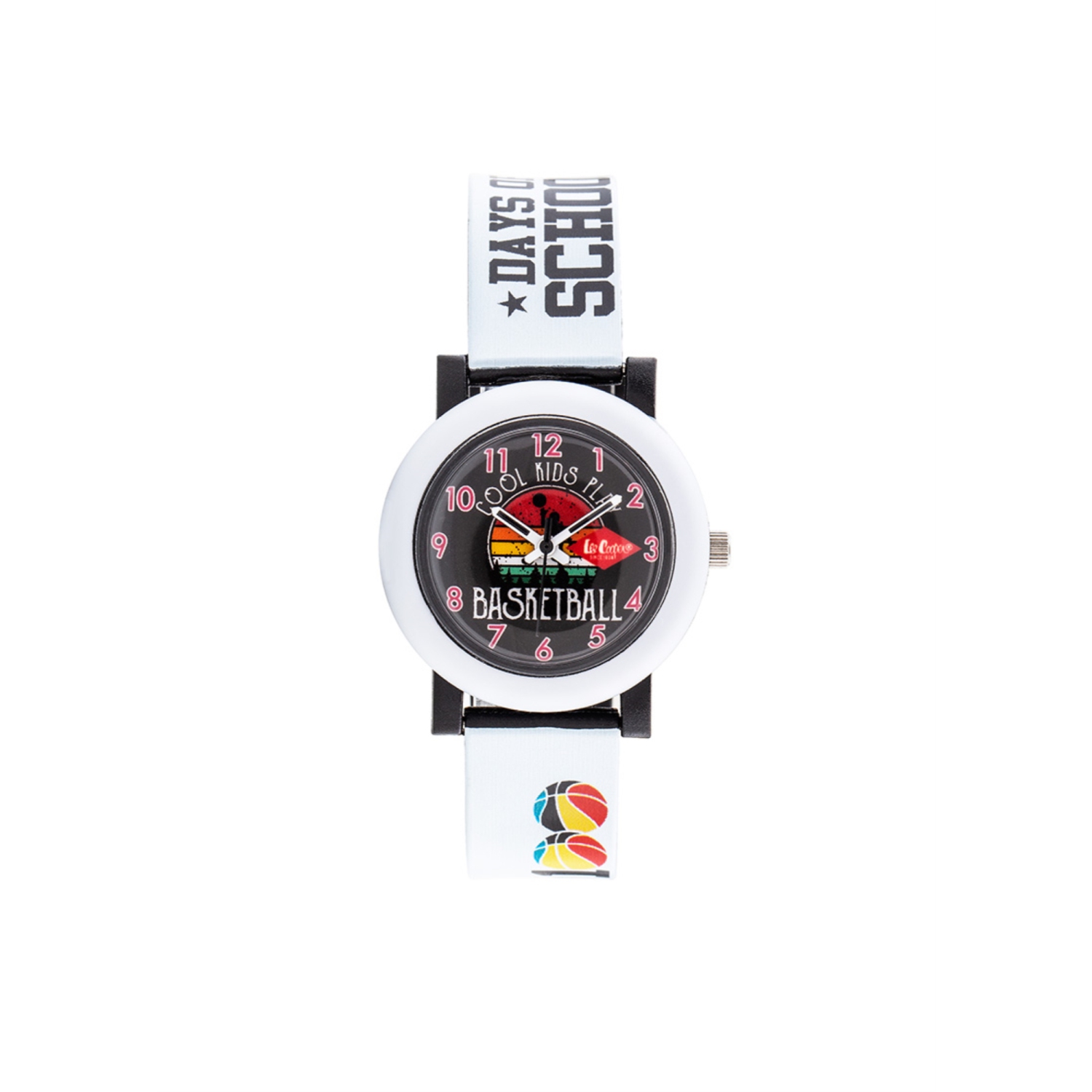 Montre 30&nbsp;mm noire pour enfants avec cadran noir