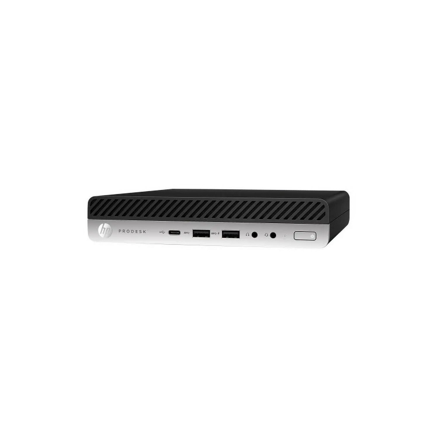 Refurbished - HP ProDesk 600 G3 Mini Desktop, Intel Core i5-7500T 2.7GHz, 8GB RAM, 256GB SSD, WIFI, Windows 10 Pro 64-bit