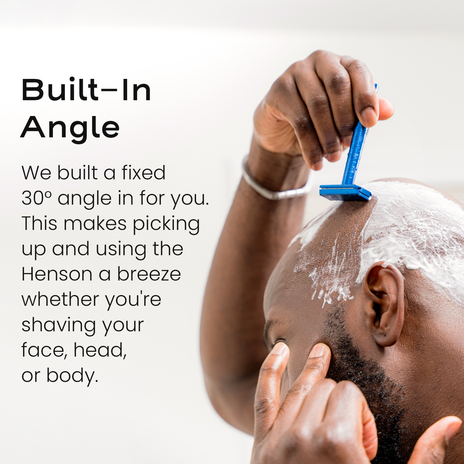 Henson Shaving AL13 in Copper - Mild + 100 Blades. Wet Shaver