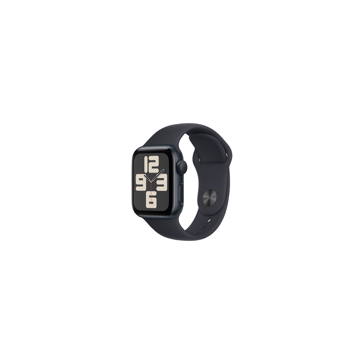Open Box - Apple Watch SE (GPS) 40mm Midnight Aluminum Case with Midnight Sport Band - Small / Medium