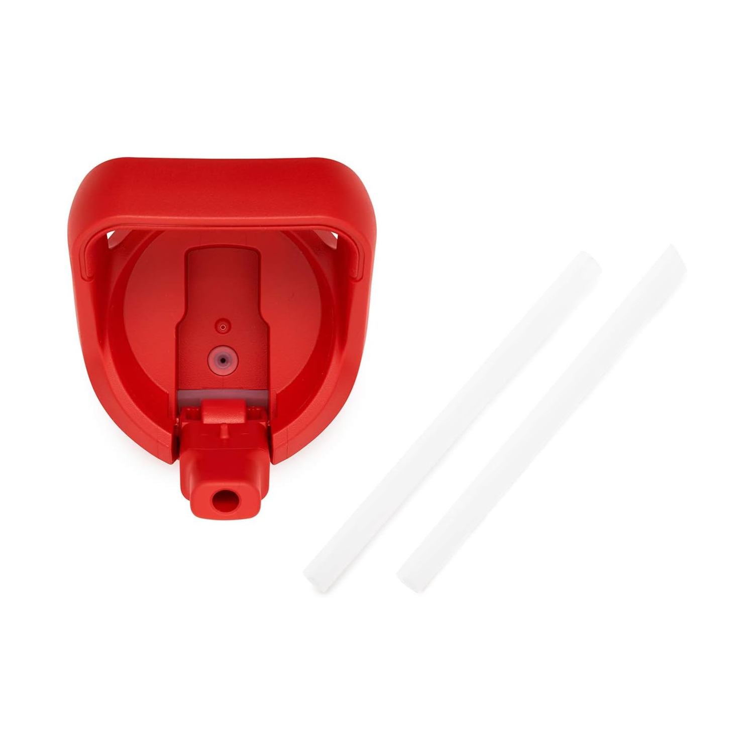 YETI Rambler Jr. 12 oz Kids Bottle, with Straw Cap, Canyon Red