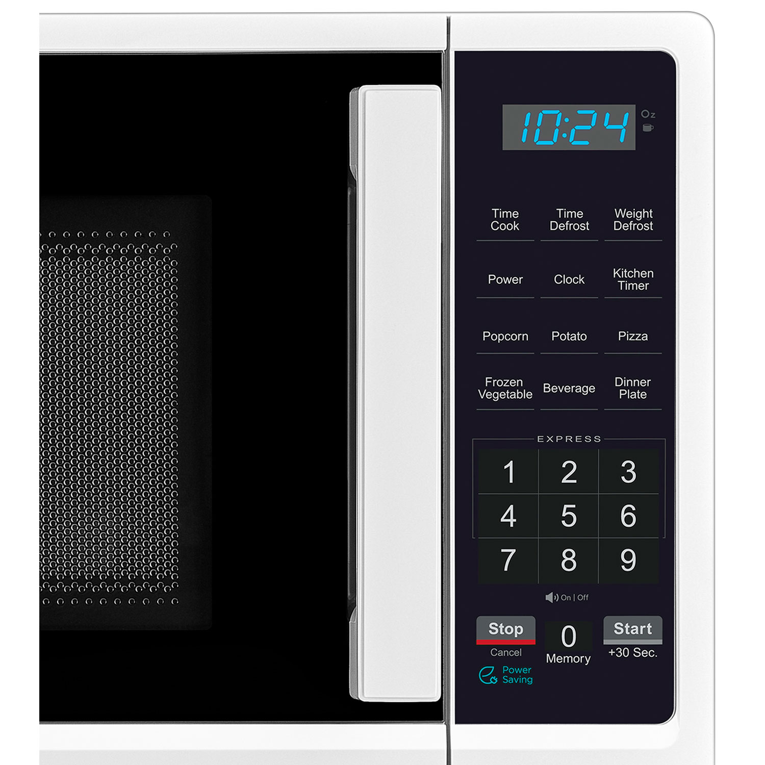 Insignia 0.7 Cu. Ft. Compact Microwave - White - Only at Best Buy